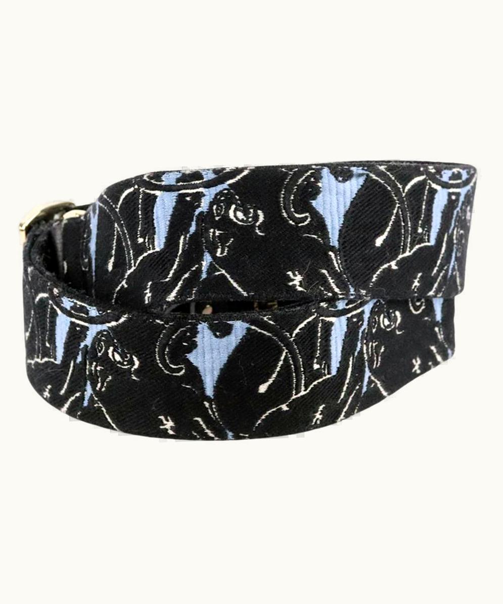 Valentino Valentino Garavani Embroidered Canvas And Leather Bag Strap UZ0610998