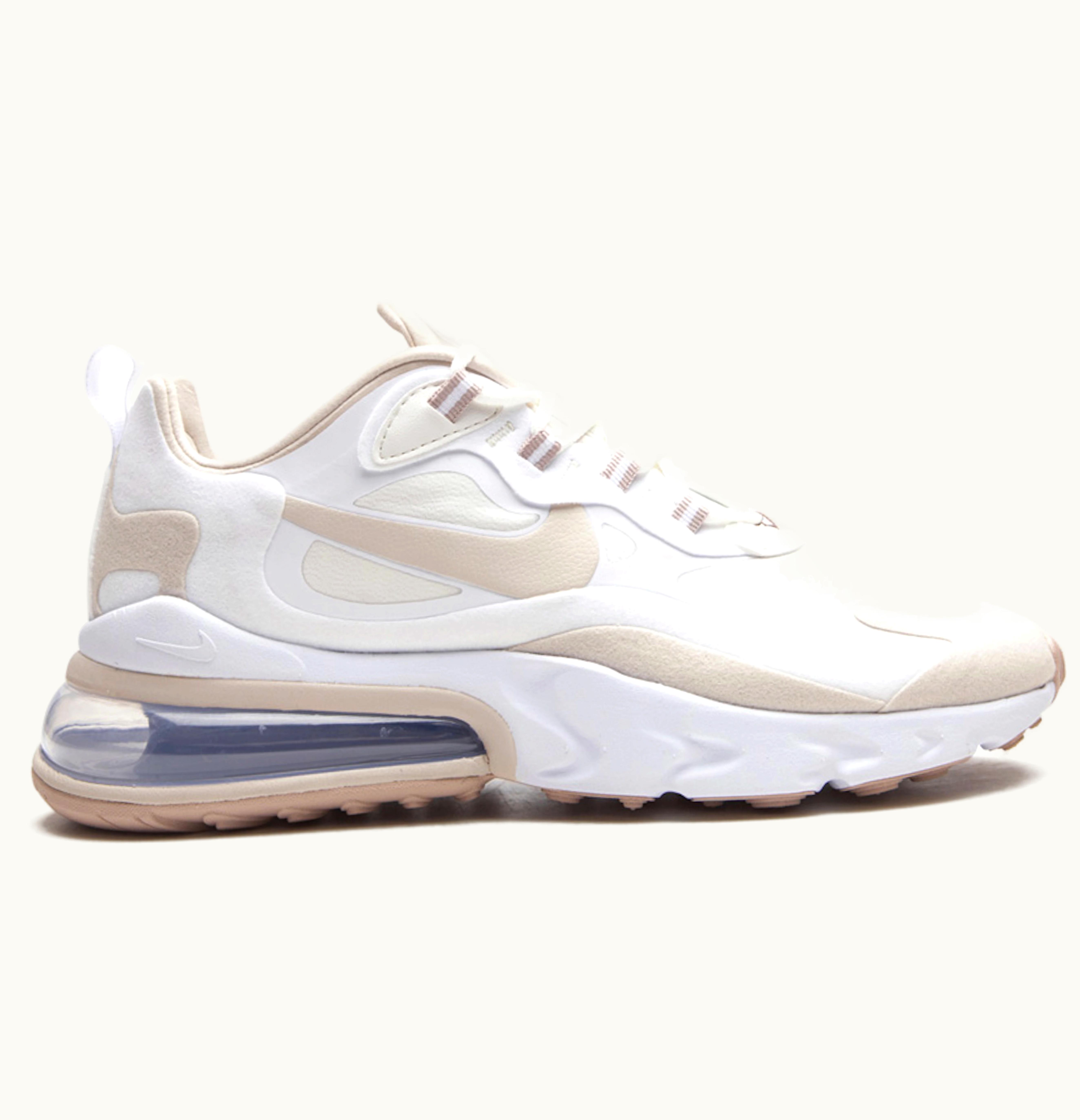 Nike Nike Air Max 270 React Summit White Orewood Brown W