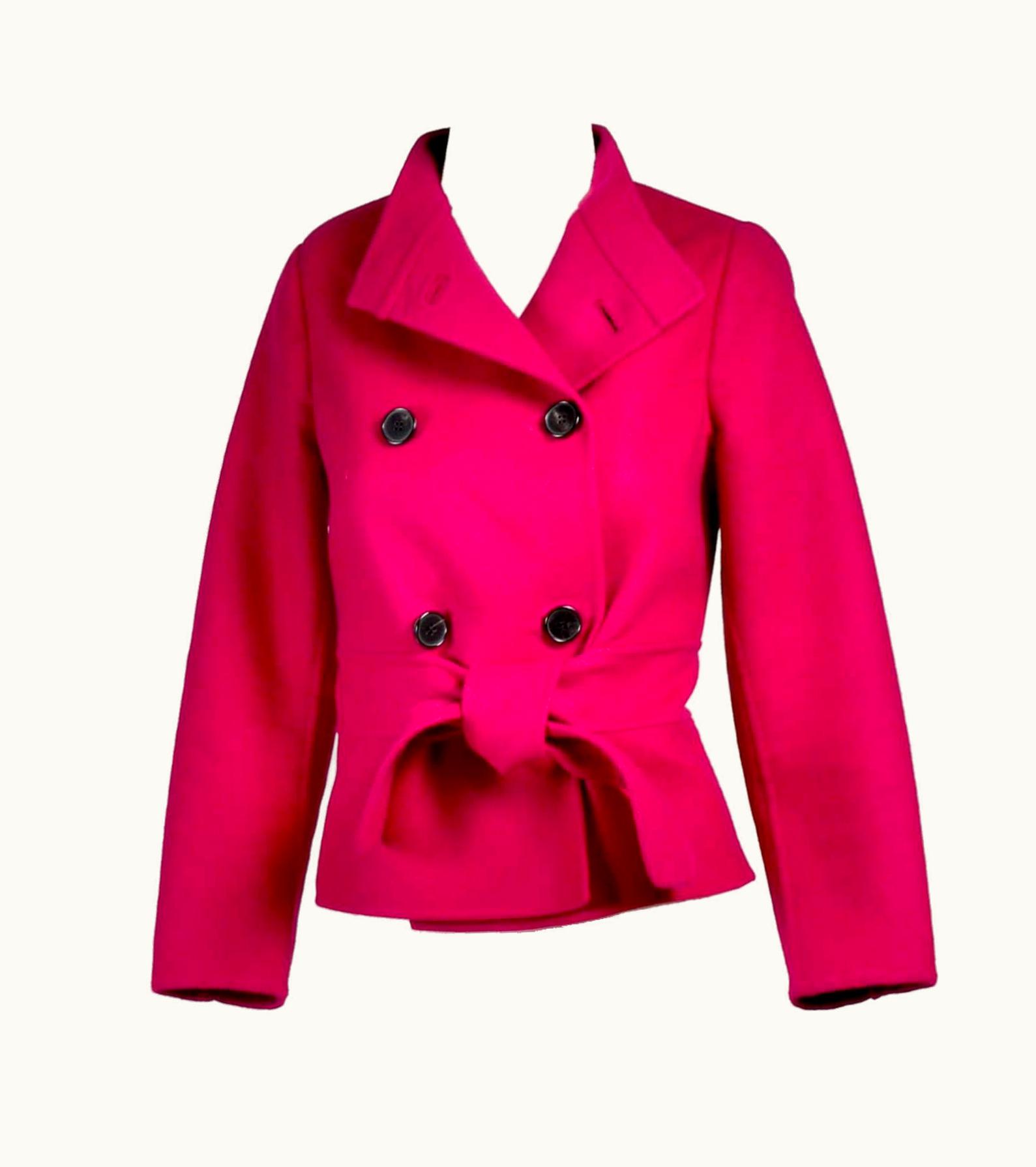 Valentino Valentino Jacket 'Amour Raspberry Red Small
