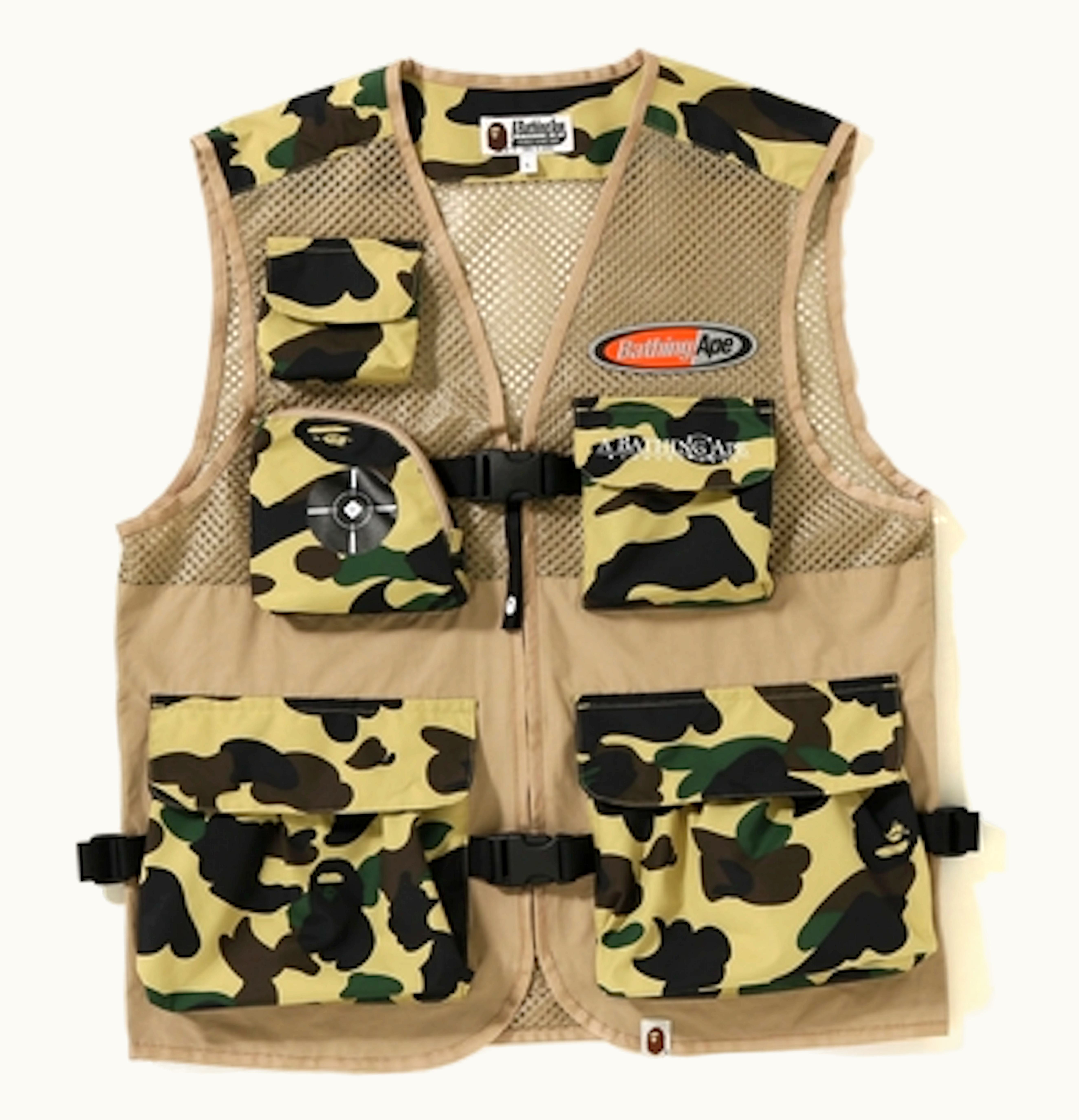 BAPE BAPE Utility Vest Yellow