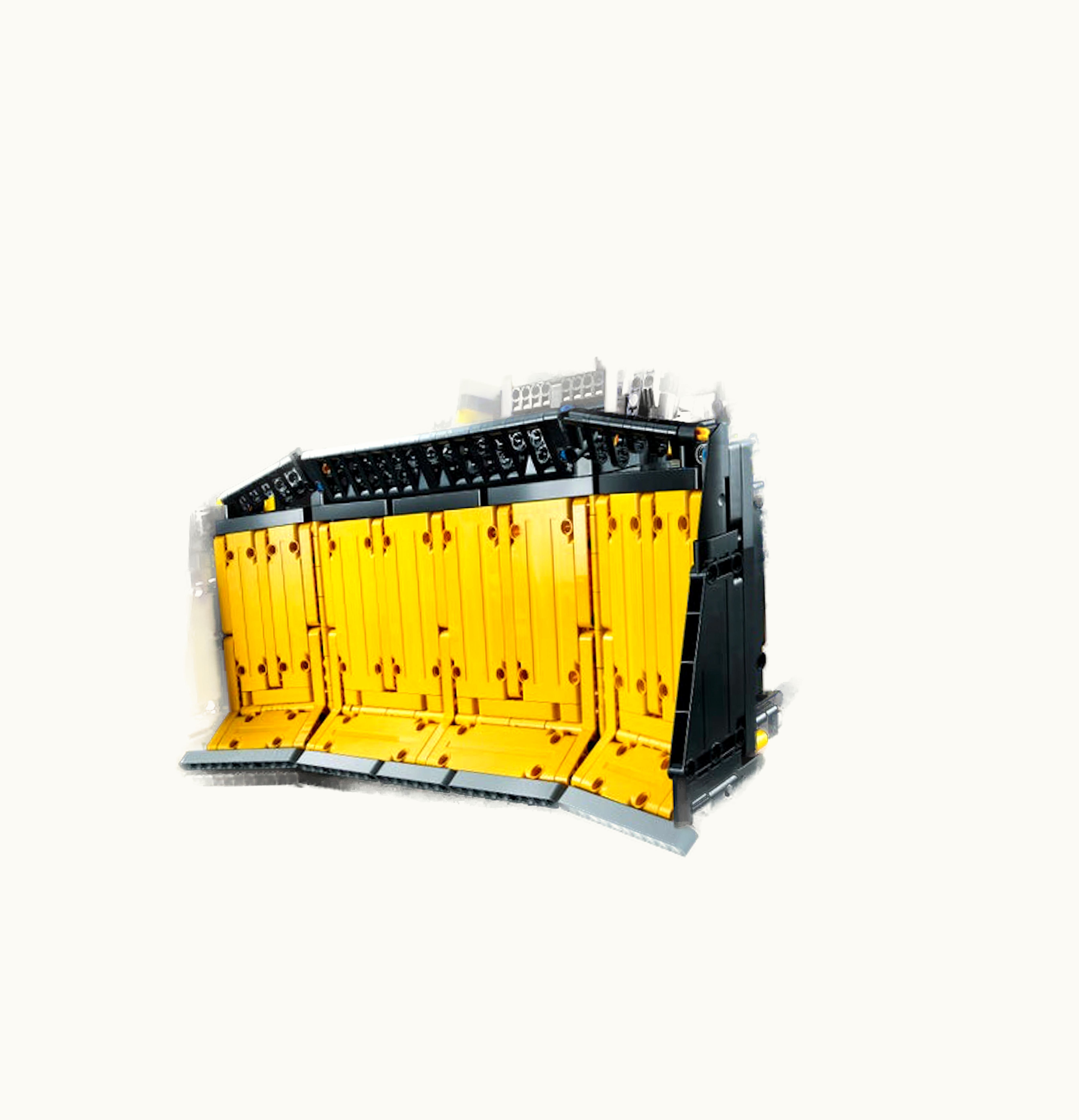 LEGO LEGO Technic App Controlled Cat D11 Bulldozer Set 42131 Yellow Black