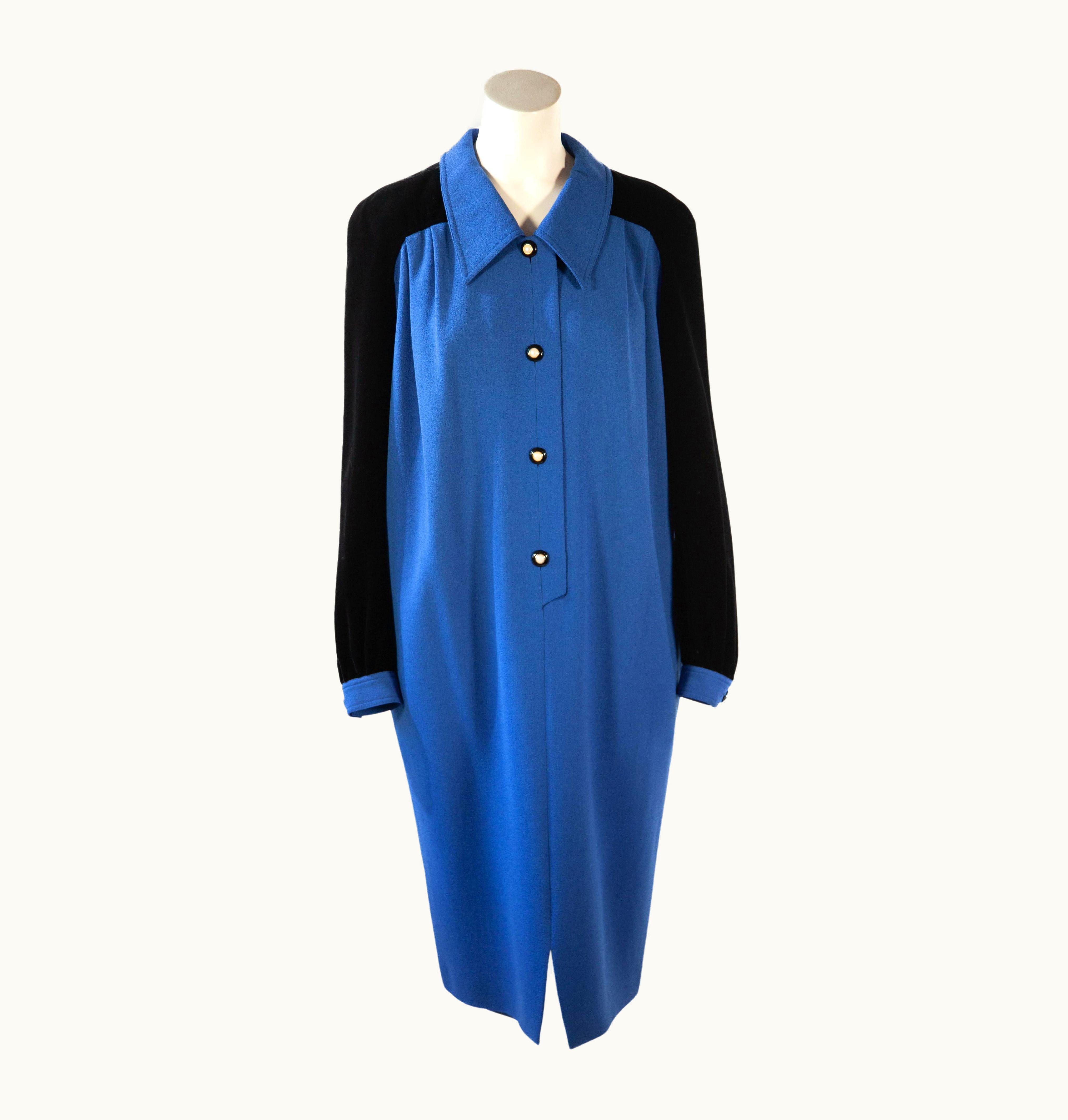 Valentino 1980s Valentino Miss V Vintage Midi Dress