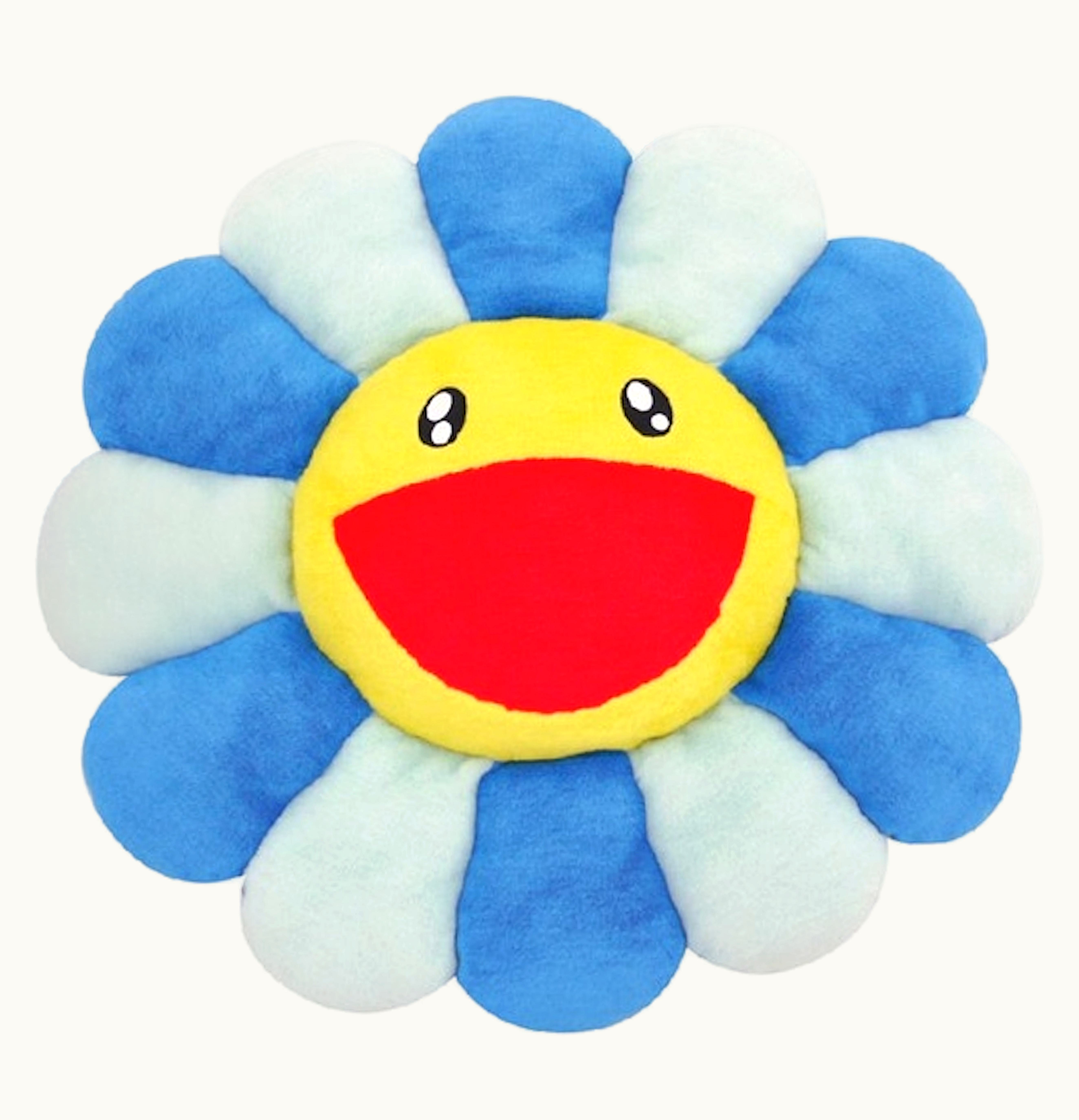 Takashi Murakami Takashi Murakami Flower 60CM Plush Blue