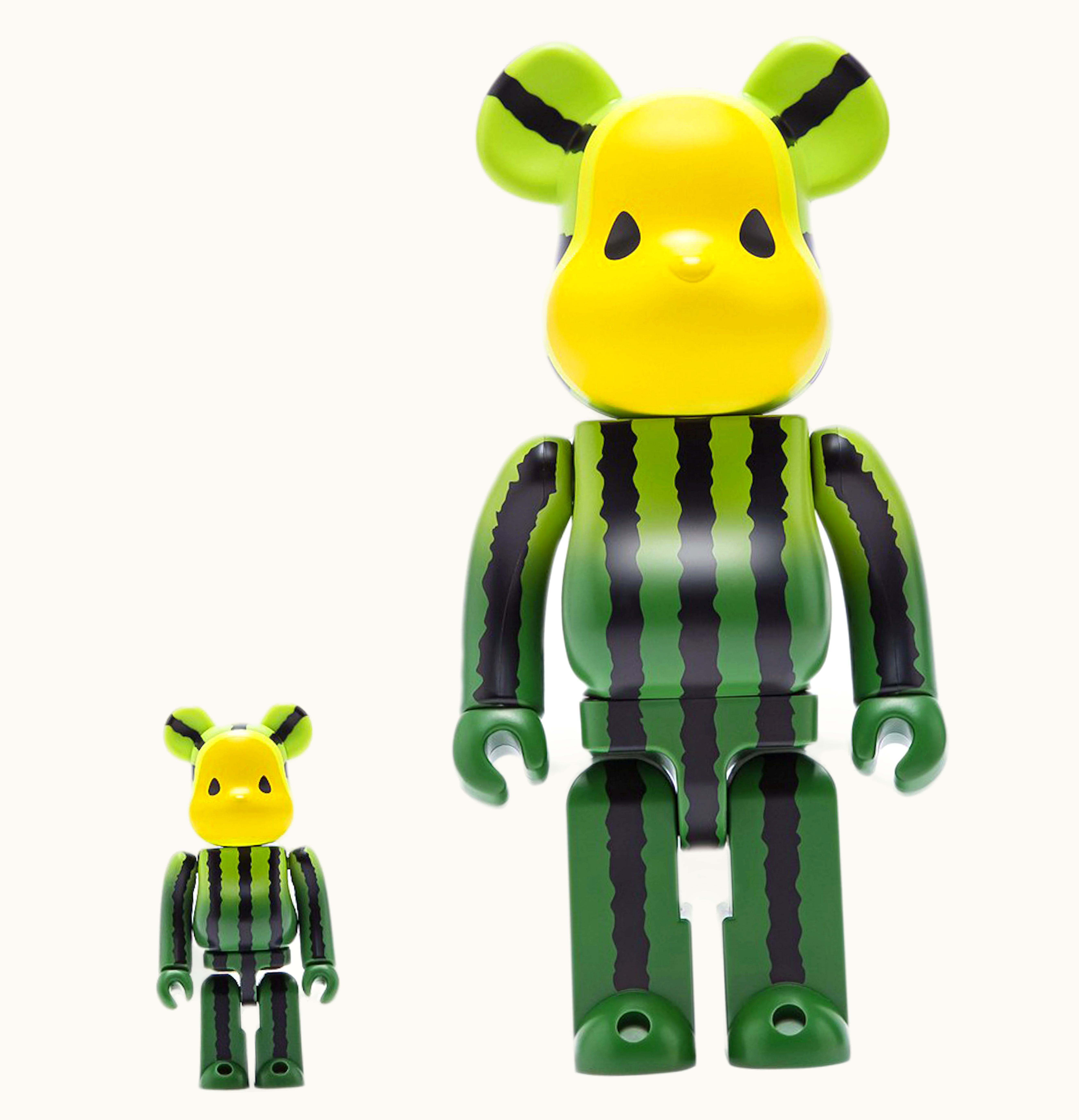 Bearbrick Bearbrick x CLOT Summer Fruits Yellow Watermelon 100 400 Set