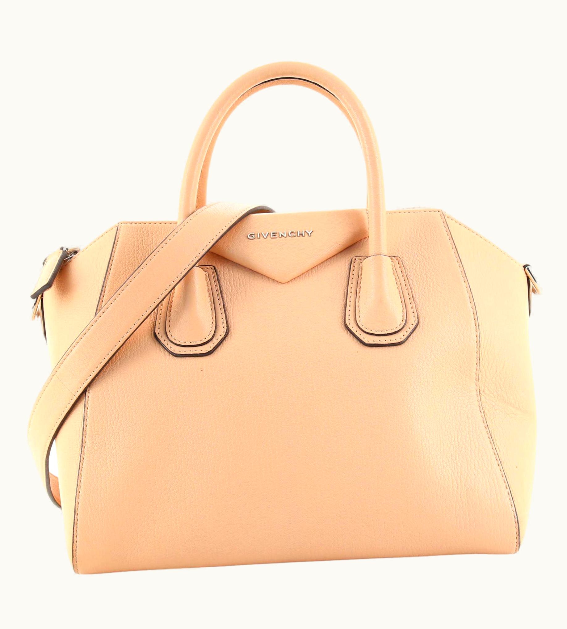 Givenchy Givenchy Antigona Bag Leather Small Neutral Silver