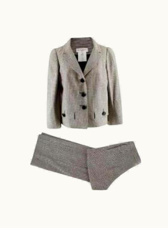 Givenchy Givenchy Vintage Houndstooth Trouser Suit UZ0612224