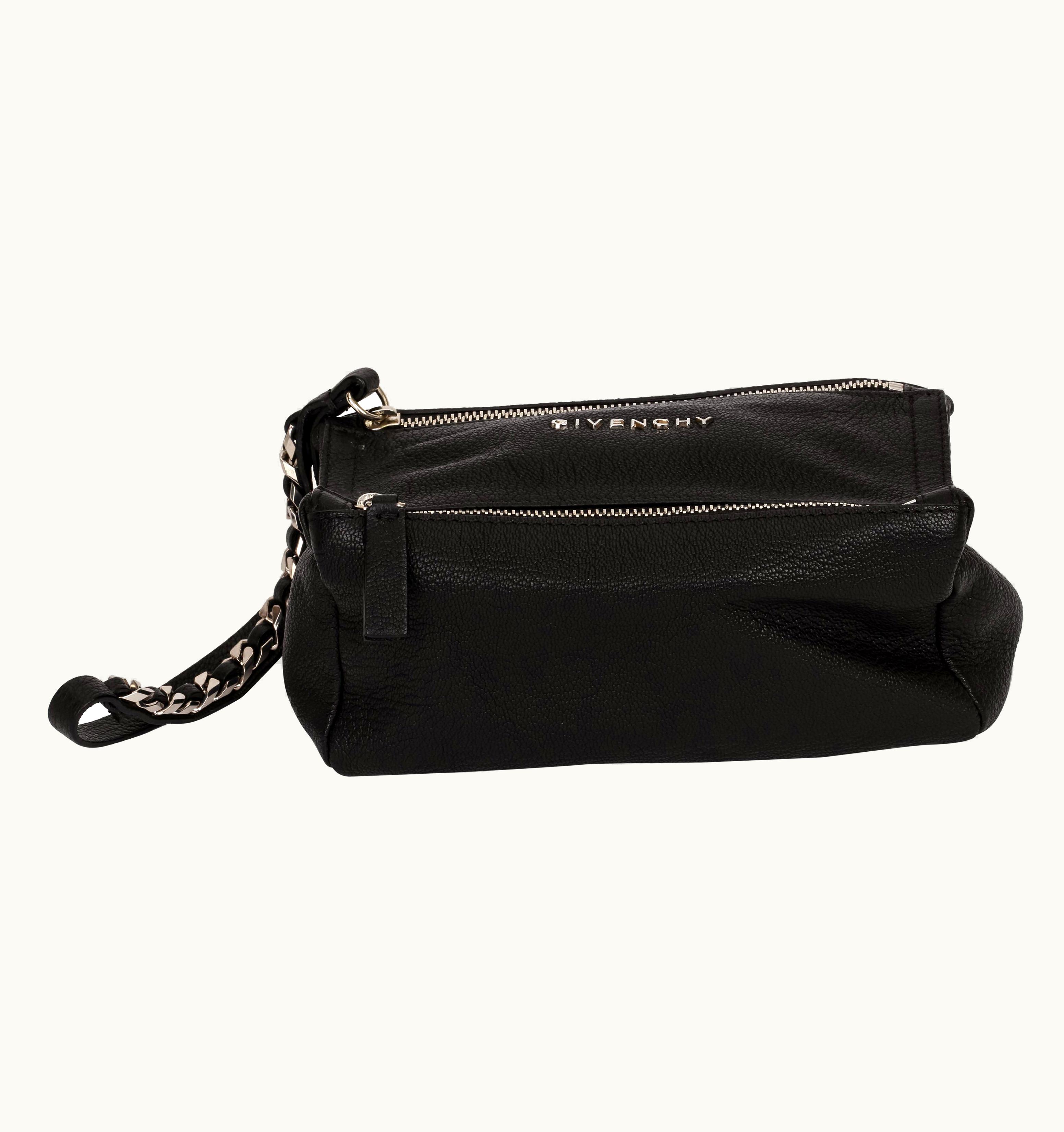 Givenchy Givenchy Black Leather Pochette Bag