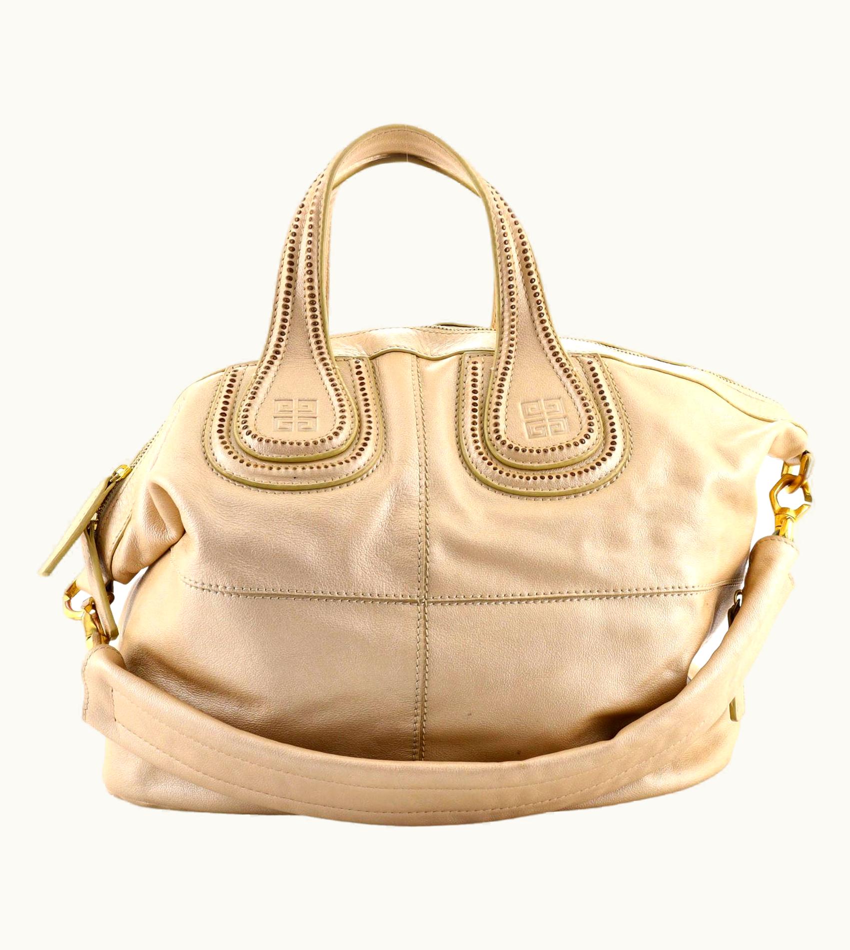 Givenchy Givenchy Nightingale Satchel Studded Leather Medium