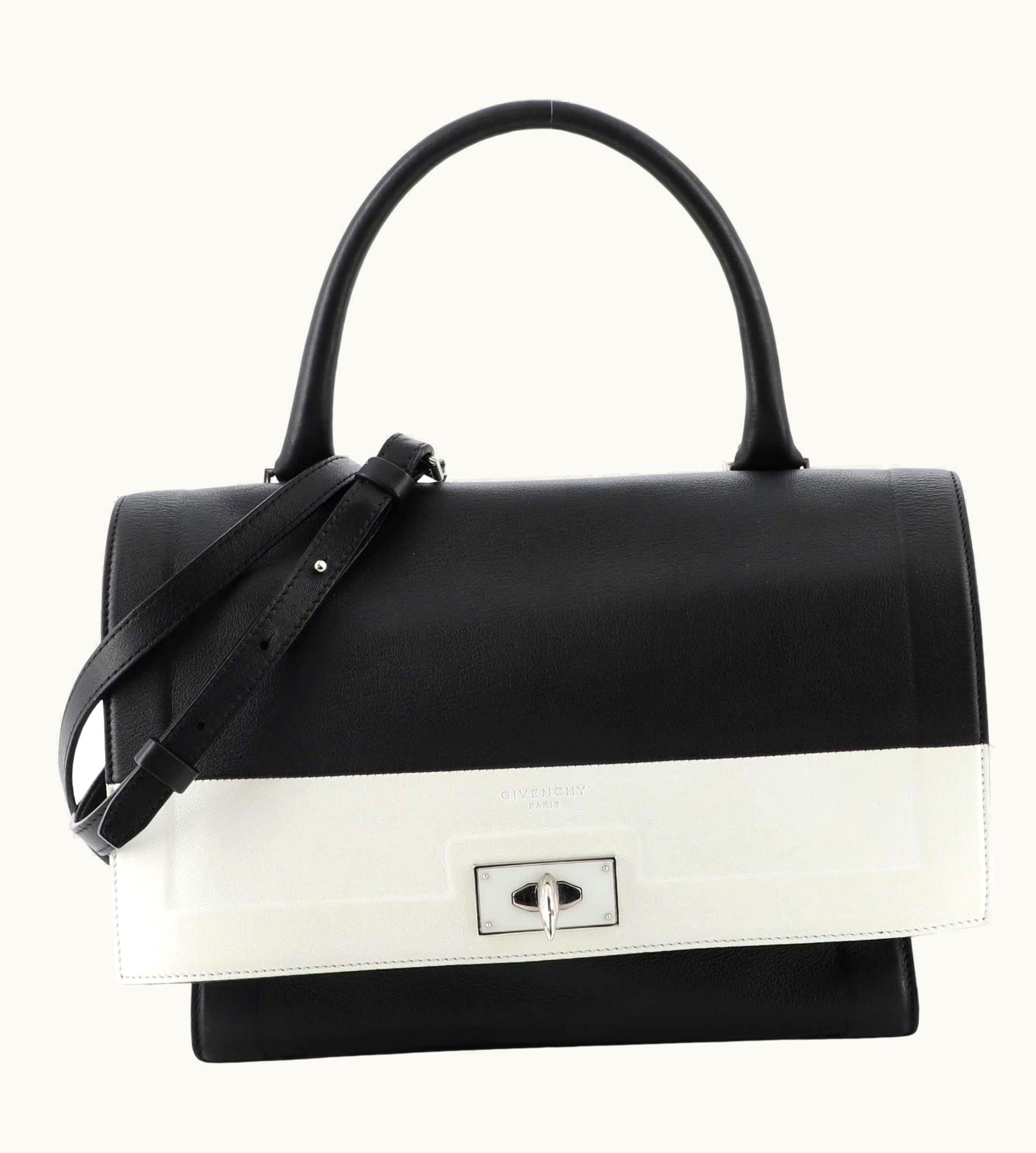 Givenchy Givenchy Shark Convertible Satchel Leather Small