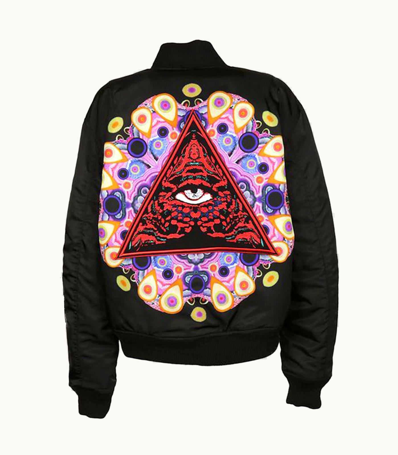 Givenchy Givenchy Mandala Patch Reversible Bomber Jacket