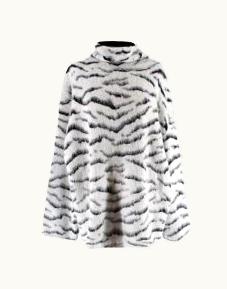 Givenchy Givenchy Mohair Blend Tiger Print Oversize Jumper UZ0612377