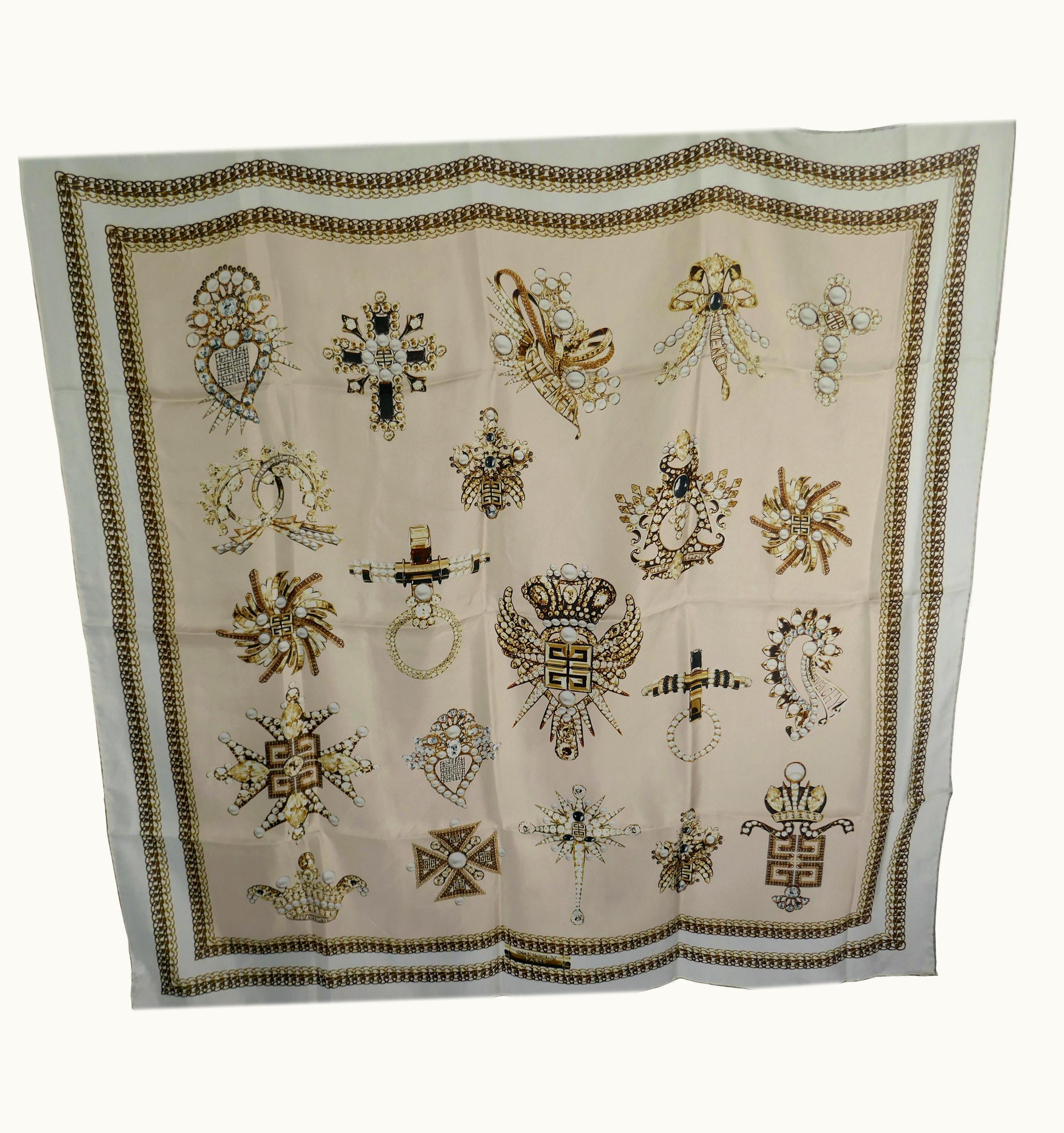 Givenchy Givenchy Pure Silk Scarf Shawl With Tags