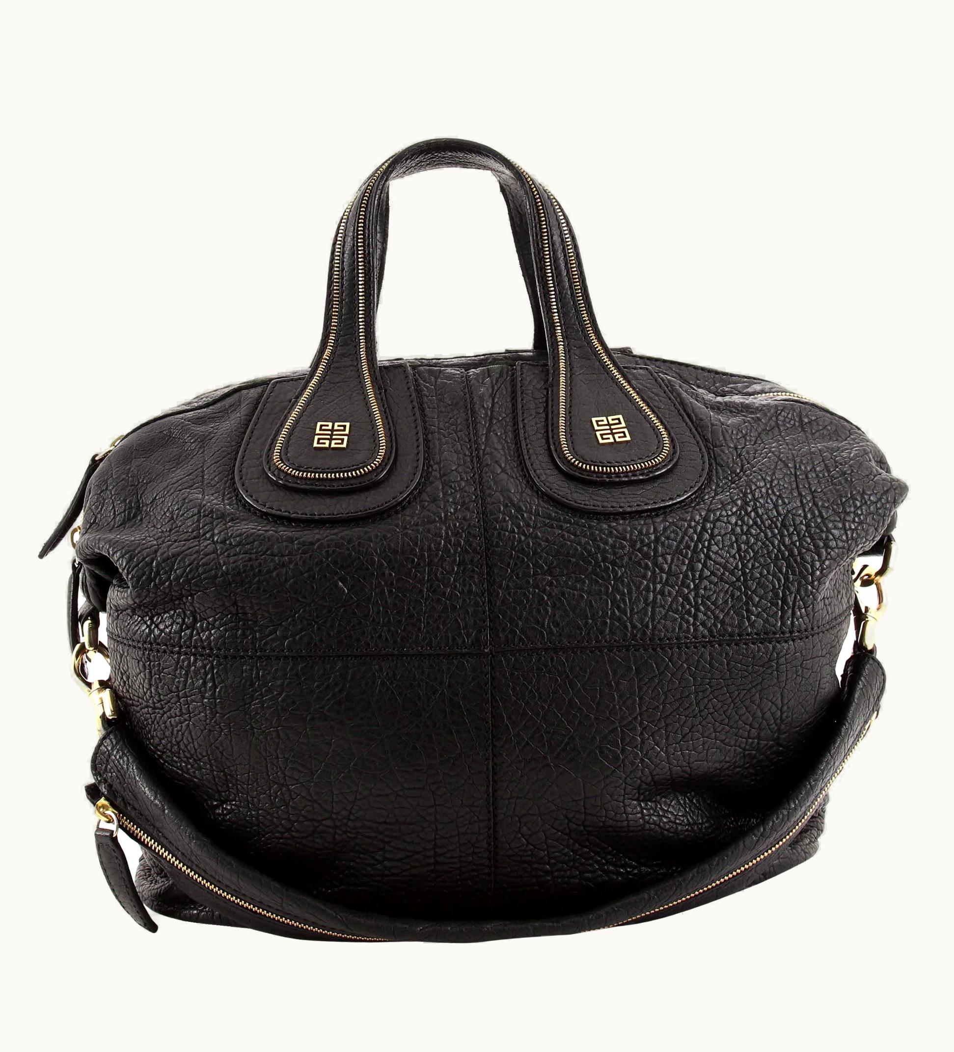 Givenchy Givenchy Nightingale Satchel Leather With Zipper Detail Medium