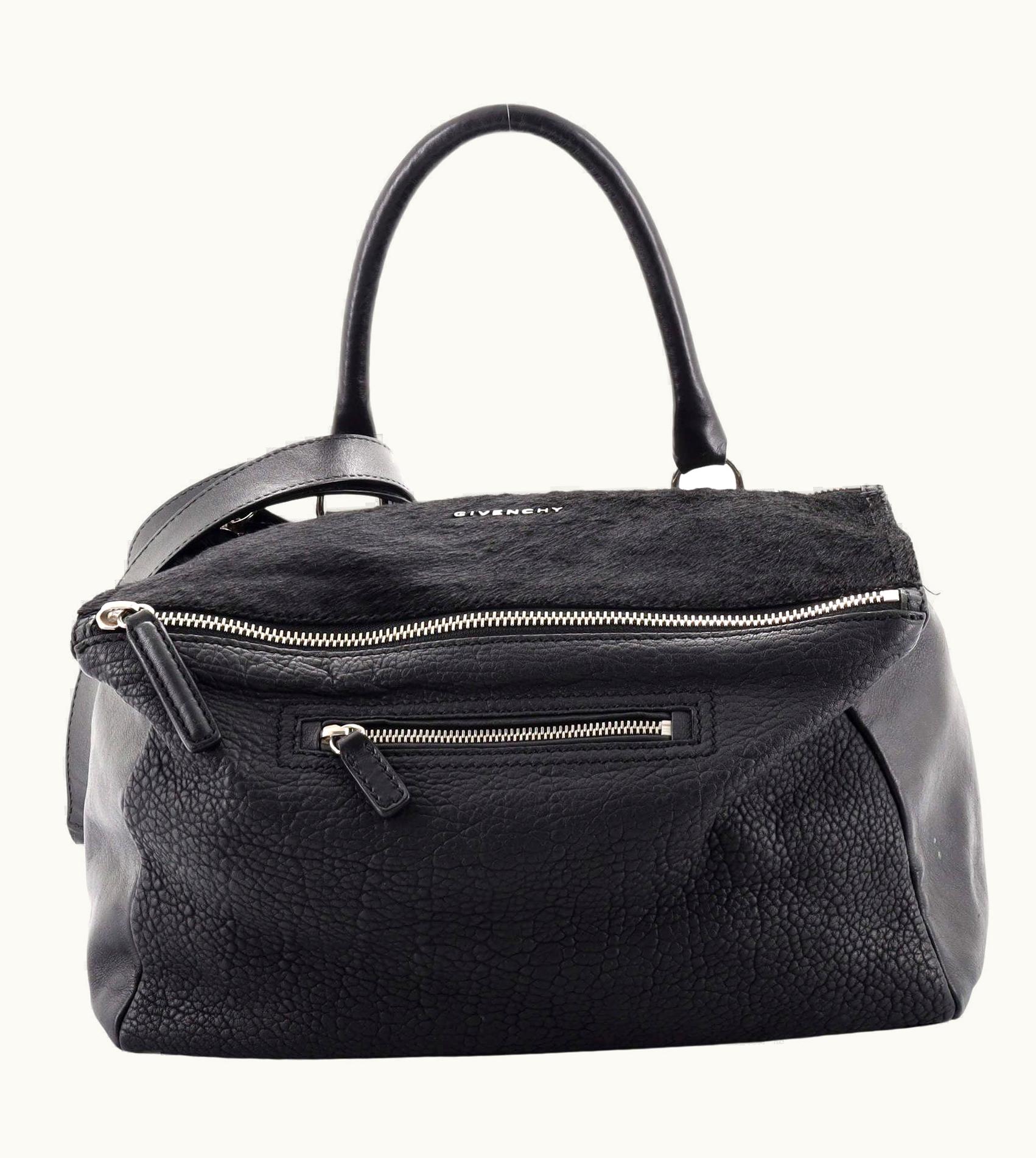 Givenchy Givenchy Pandora Handbag Leather With Pony Hair Medium