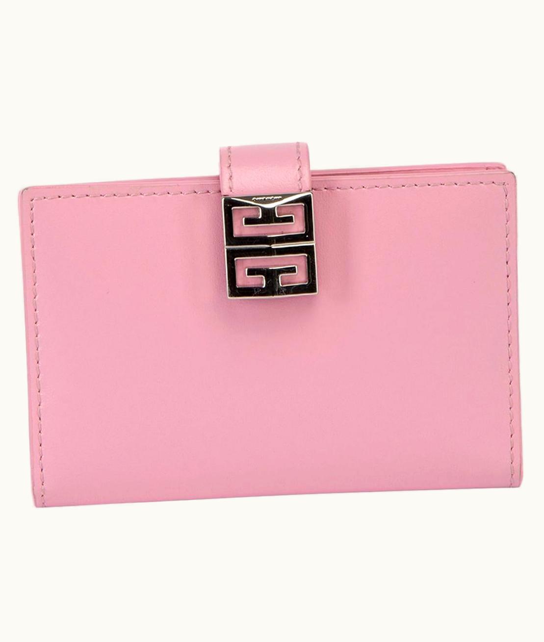 Givenchy Givenchy Women' Pink Calf Leather 4g Cardholder