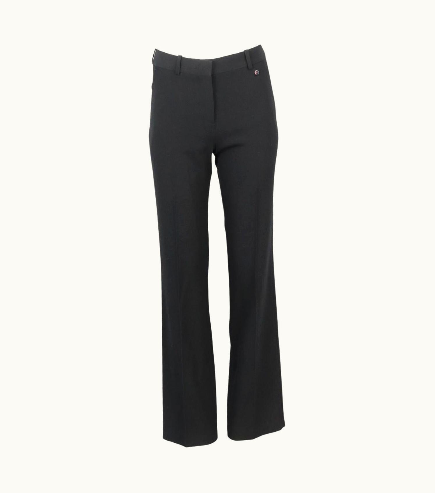 Givenchy Givenchy Wool Straight Leg Pants Uk