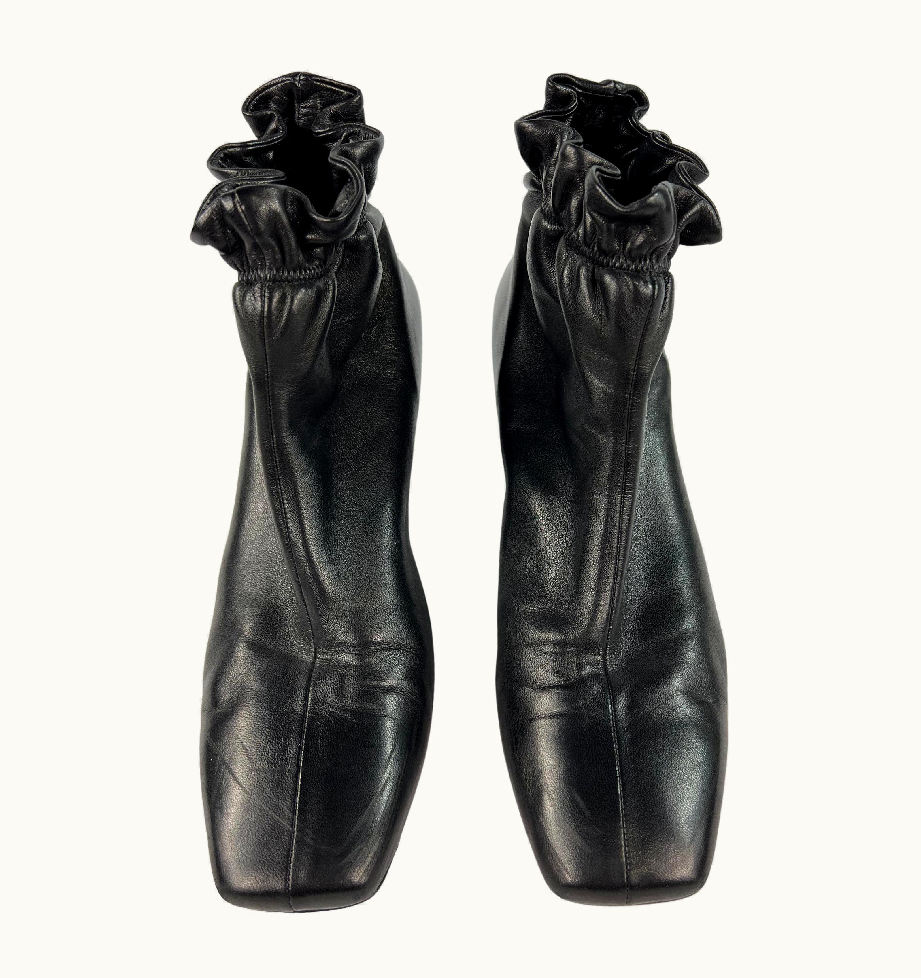 Givenchy Givenchy Black Leather Look Book Ankle Boot