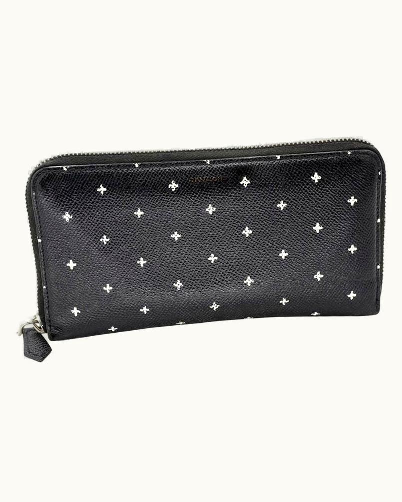 Givenchy Givenchy Cross Print Long Zippy Pandora Wallet Gv-w0128p-0001