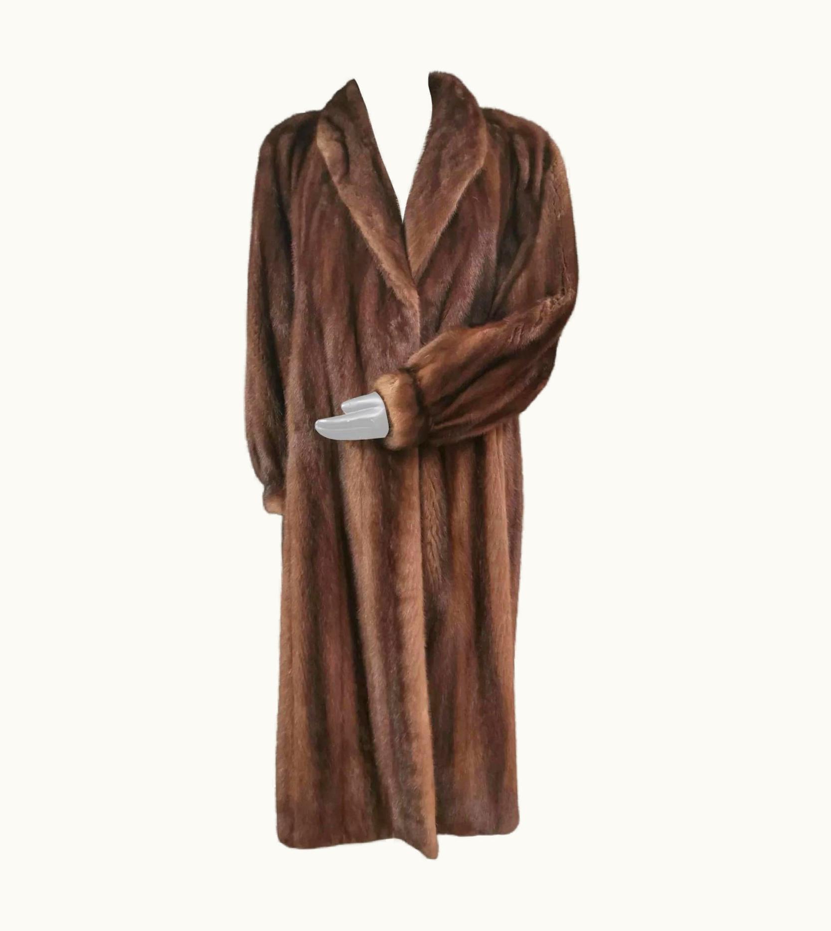 Givenchy Givenchy Haute Fourrures Demi Buff Mink Fur Coat ( - )