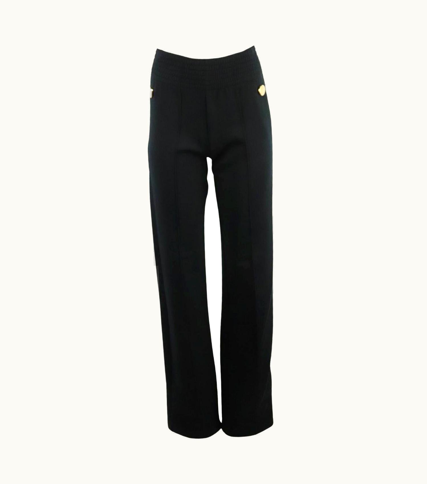Givenchy Givenchy Cotton Jersey High Rise Track Pants Uk