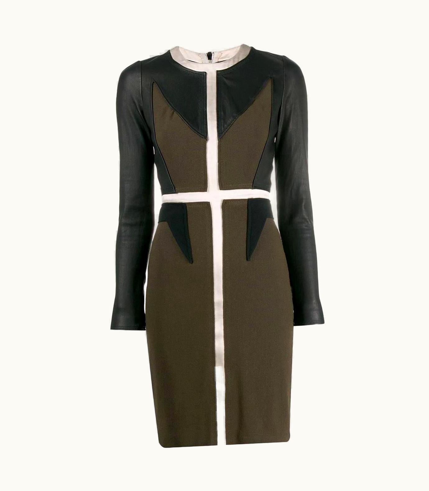 Givenchy 2000s Givenchy Color Block Dress