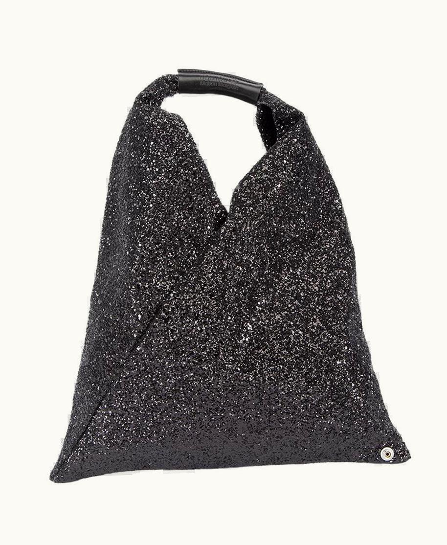 MM6 Maison Margiela Maison Margiela Women' Mm6 Maison Margiela Anthracite Glitter Handbag