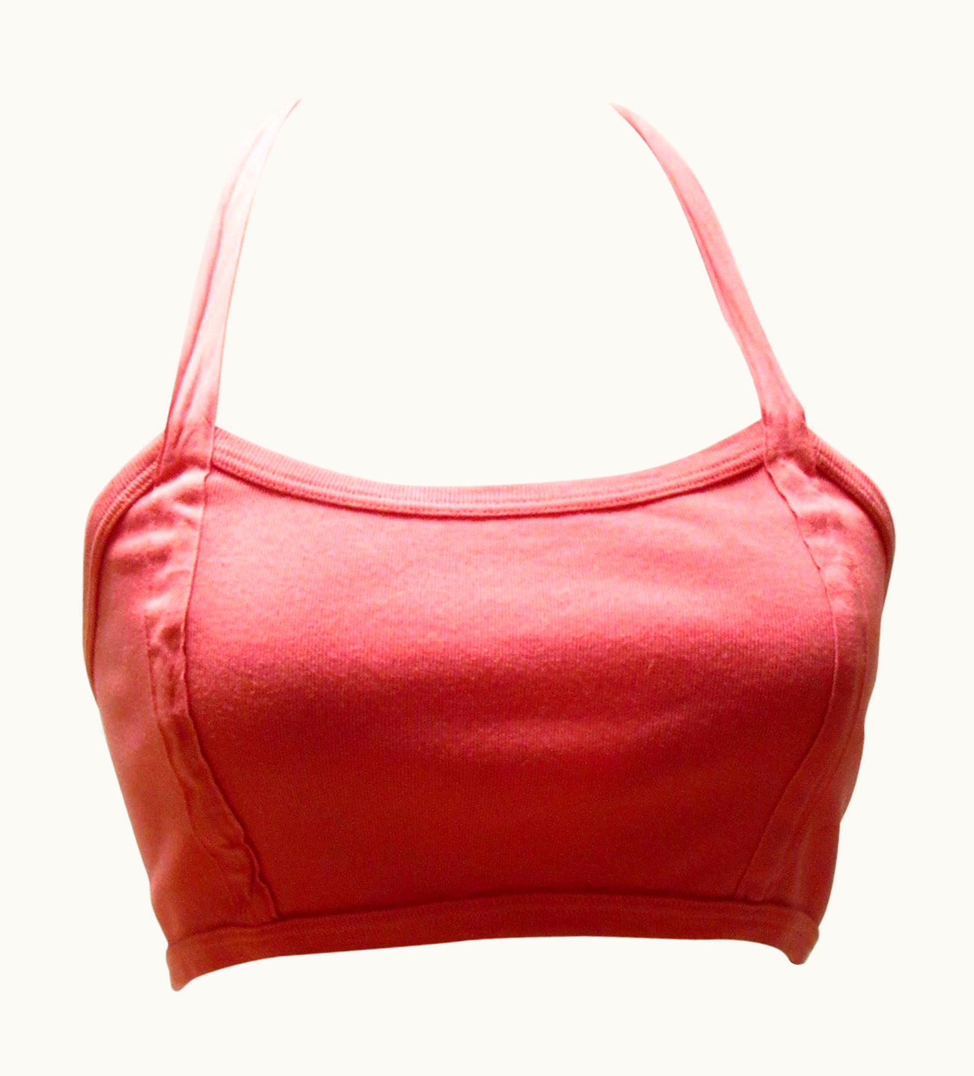 MM6 Maison Margiela Mm6 Maison Martin Margiela Coral Halter Top