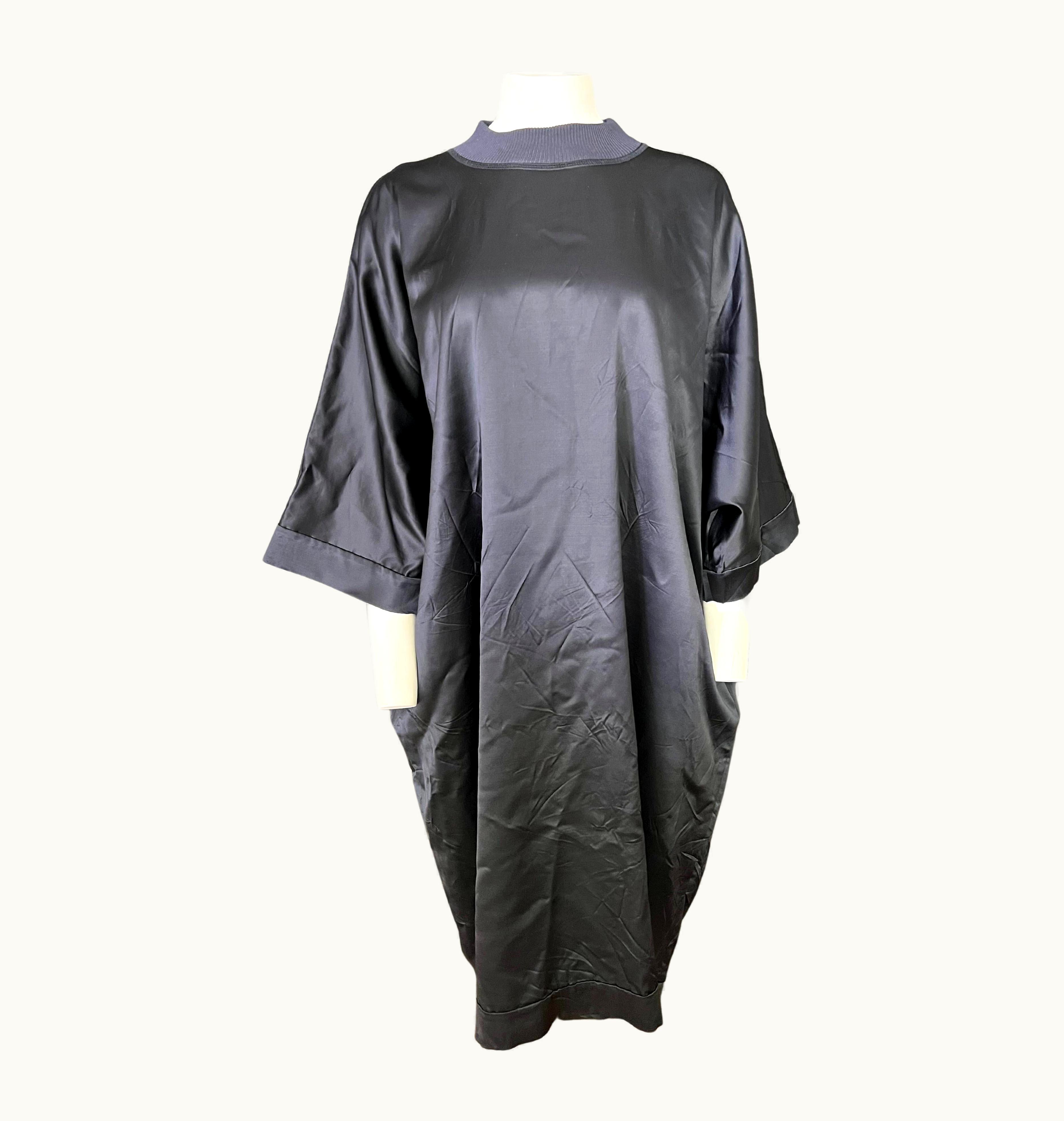 Maison Margiela Maison Margiela Paris Navy Maxi Dress