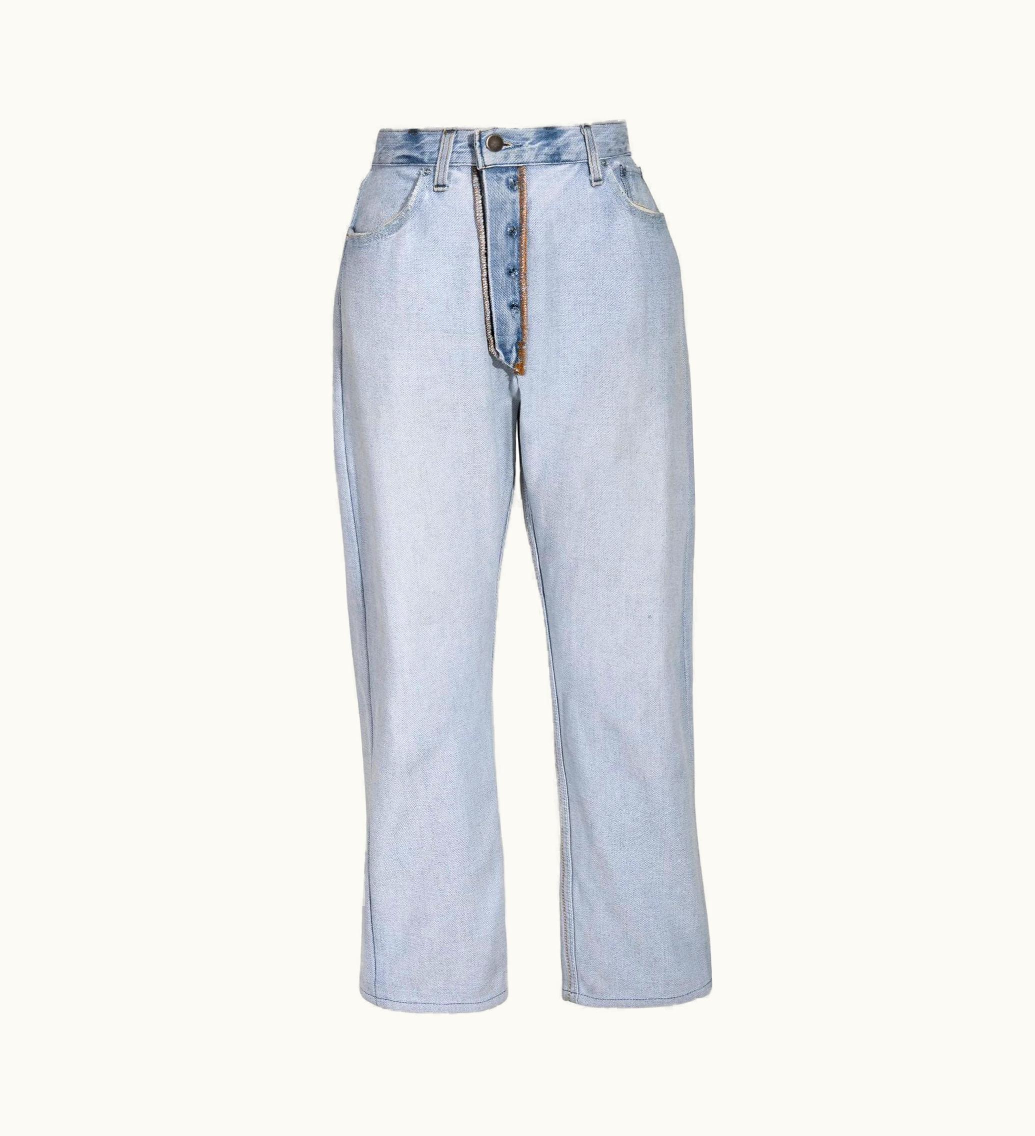 Maison Margiela AW 2003 Maison Martin Margiela Artisanal Inverted Jeans