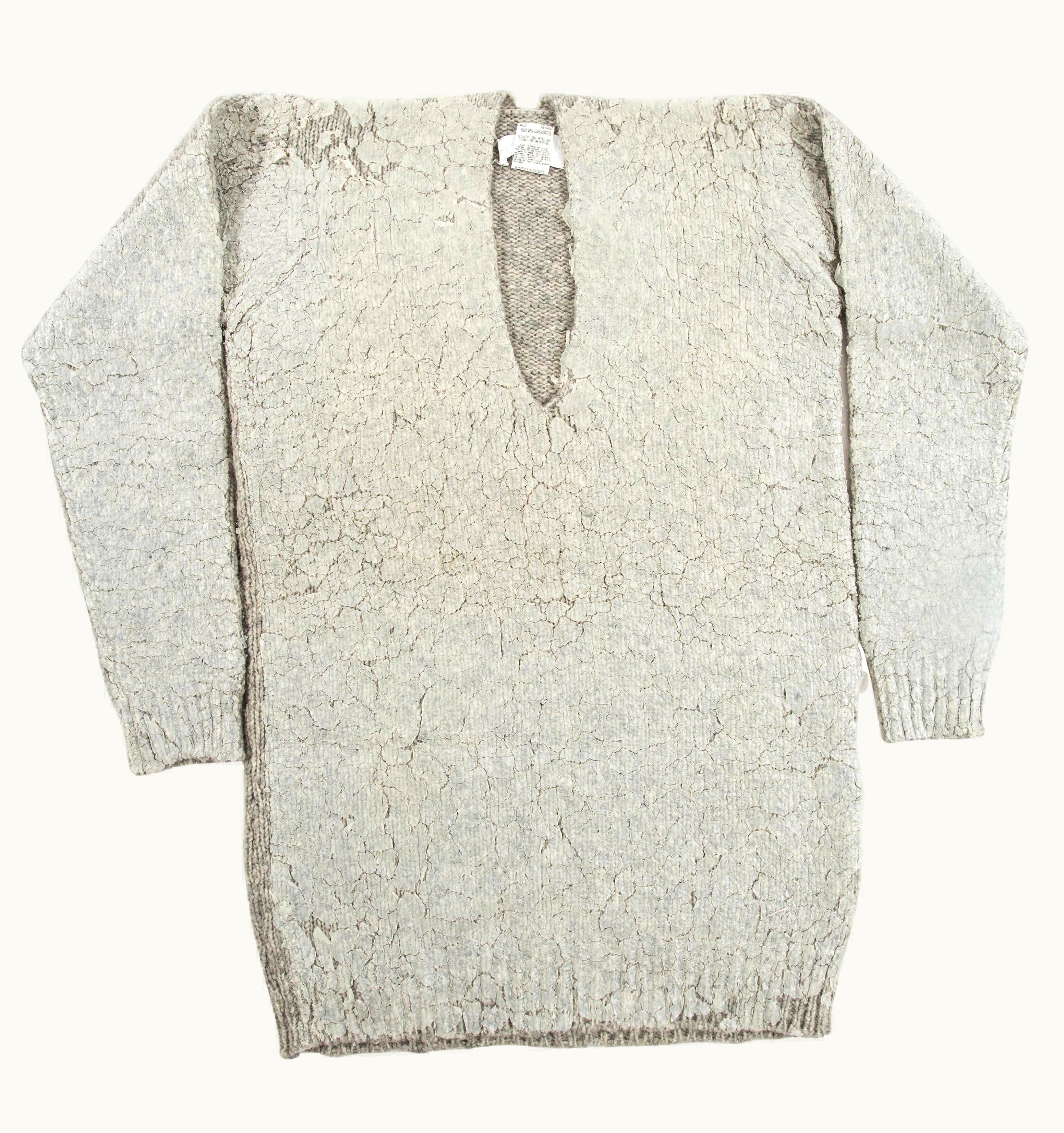 Maison Margiela Maison Martin Margiela Autumn-Winter 1998 Oversized Plastic Coated Sweater