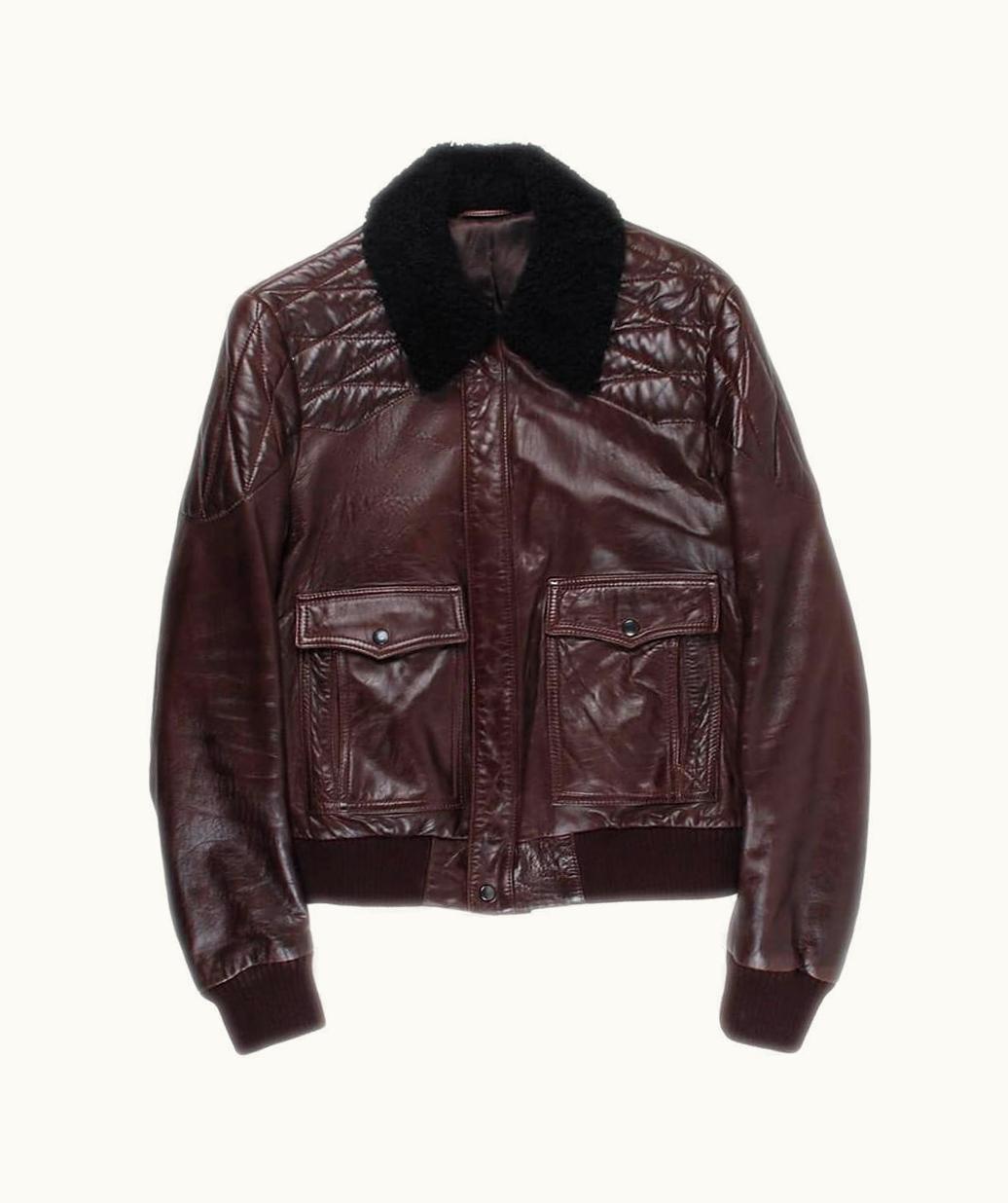 Maison Margiela Martin Margiela Leather AW07 Men Bomber Jacket 8it(m)