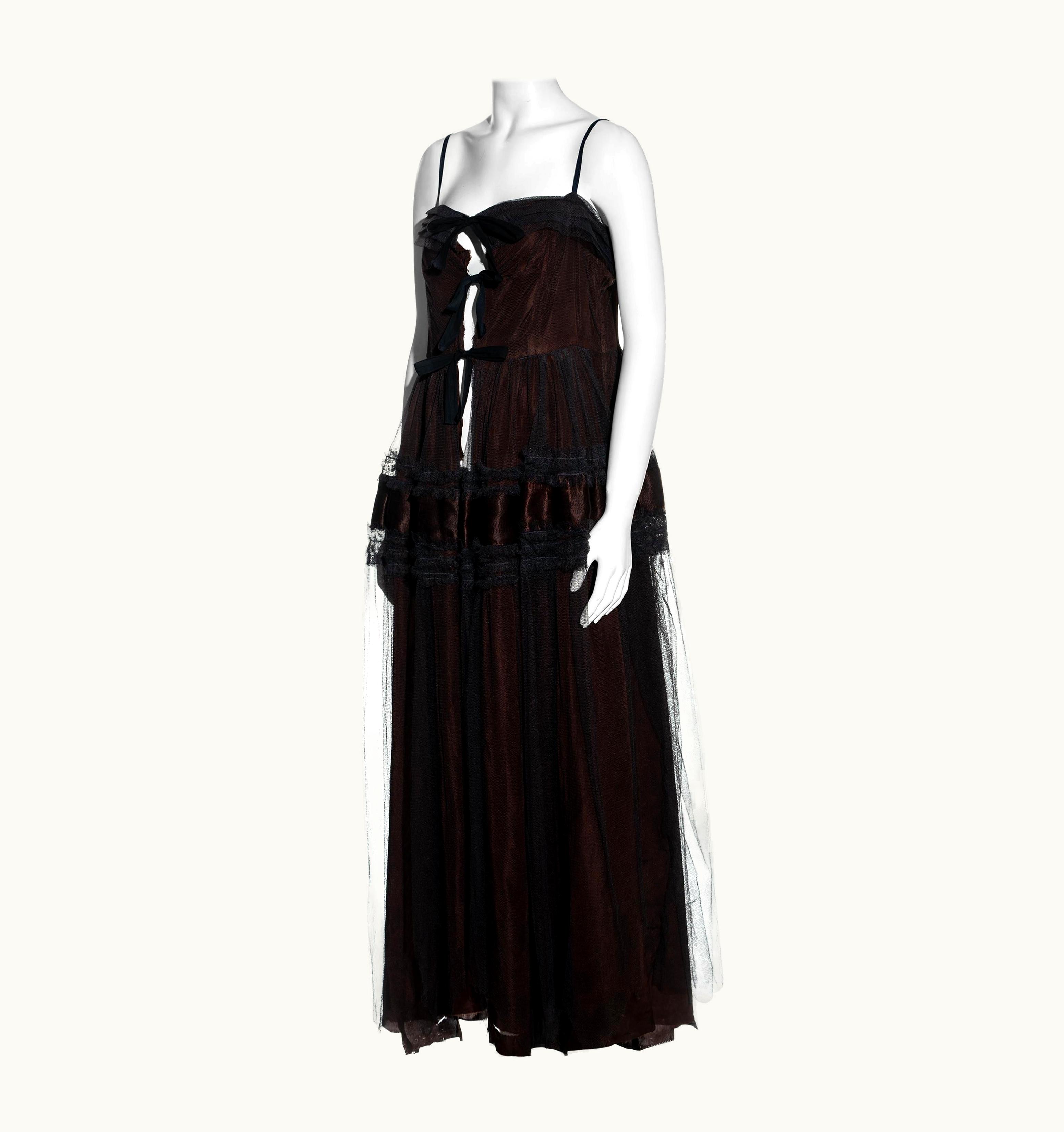 Maison Margiela Martin Margiela Tulle Waistcoat Made From A 1950s Ballgown, S/S 1991