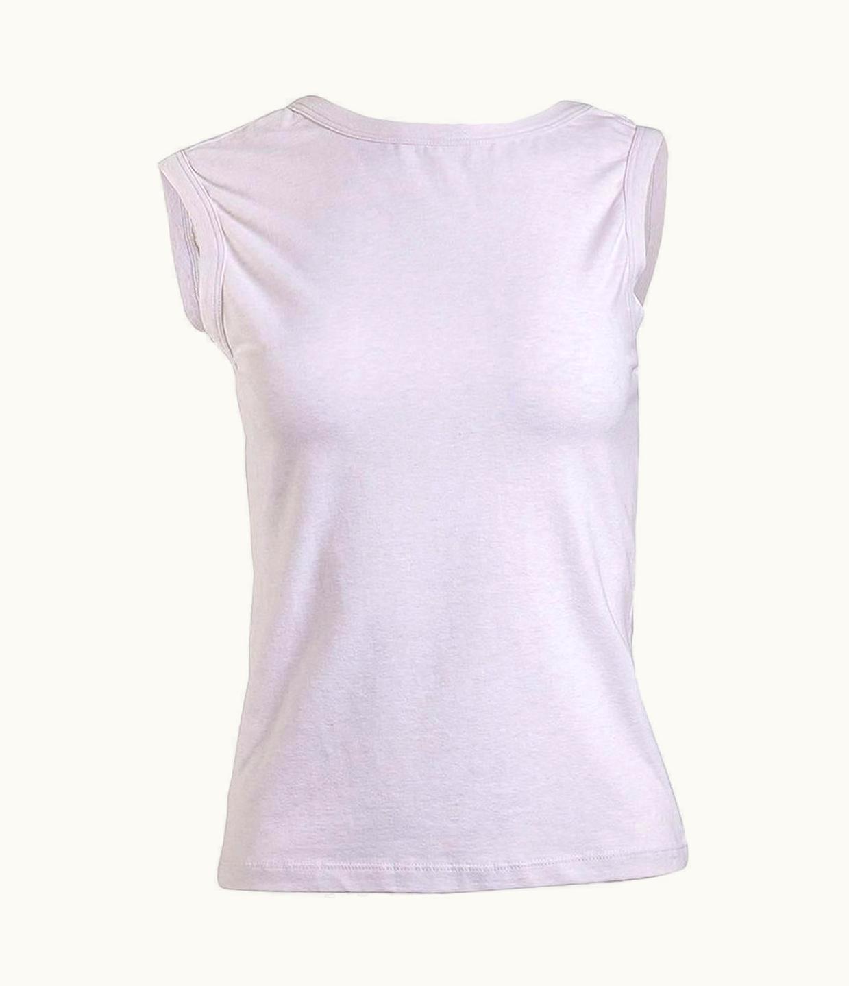 Maison Margiela 1990' Maison Martin Margiela Artisanal Collection Asymmetric T-Shirt