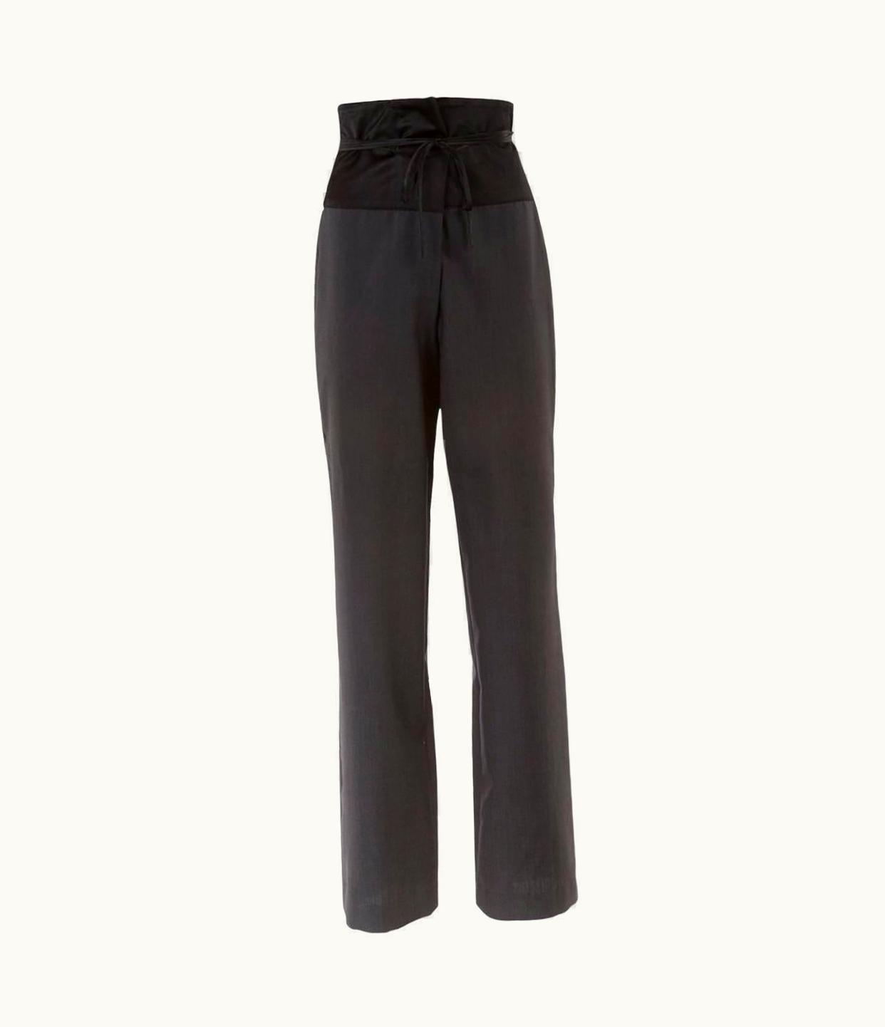 Maison Margiela 1990' Maison Martin Margiela Double High Waist Wide Leg Trousers