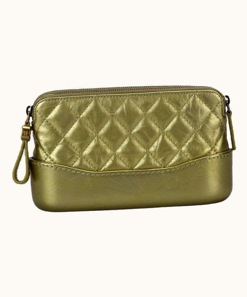 Chanel Chanel 2017 Gabrielle Clutch With Chain Quilted Leather Shoulder Bag