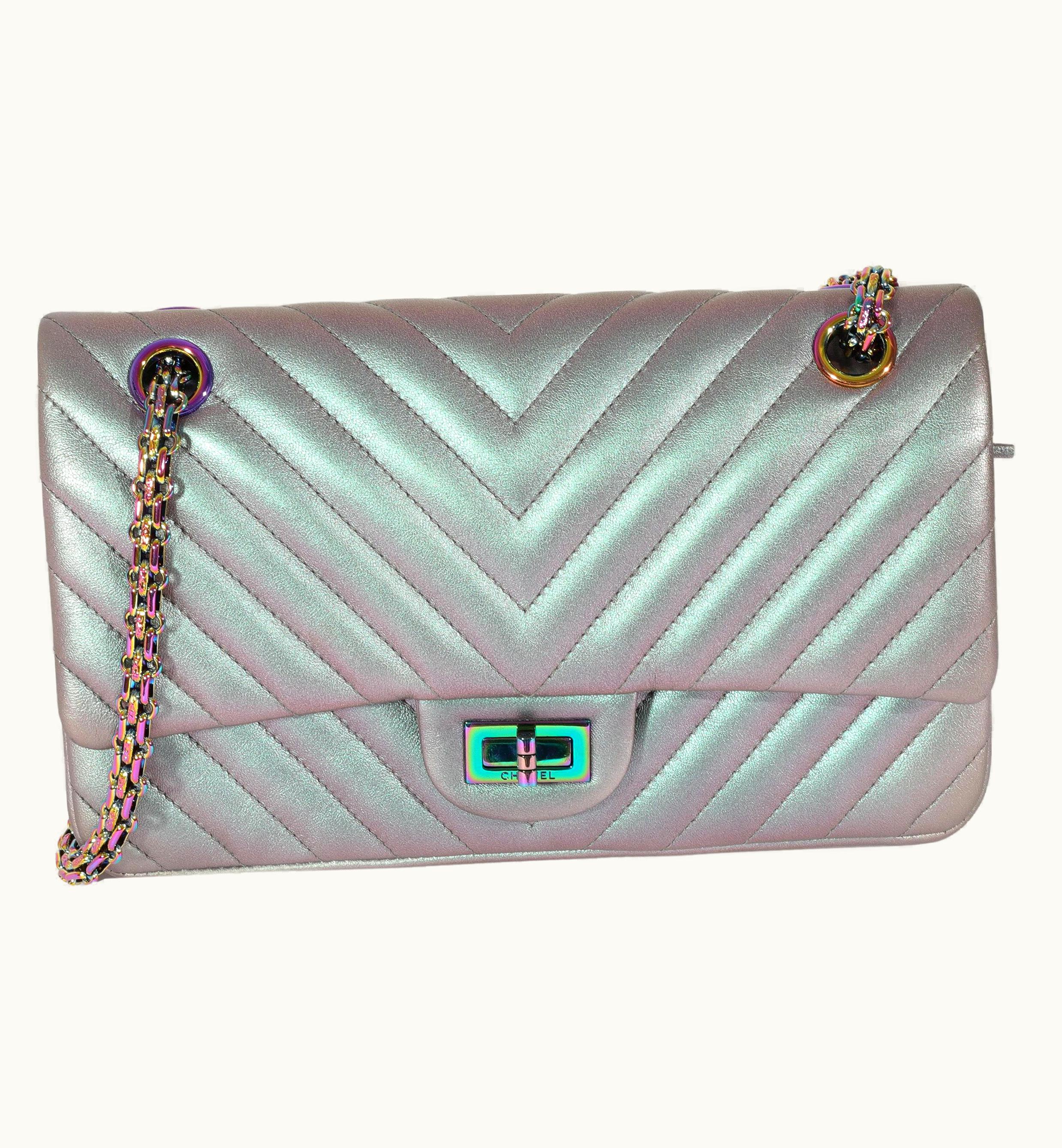 Chanel Chanel Iridescent Chevron Lambskin 2.55 Reissue 225 Flap UZ0613794