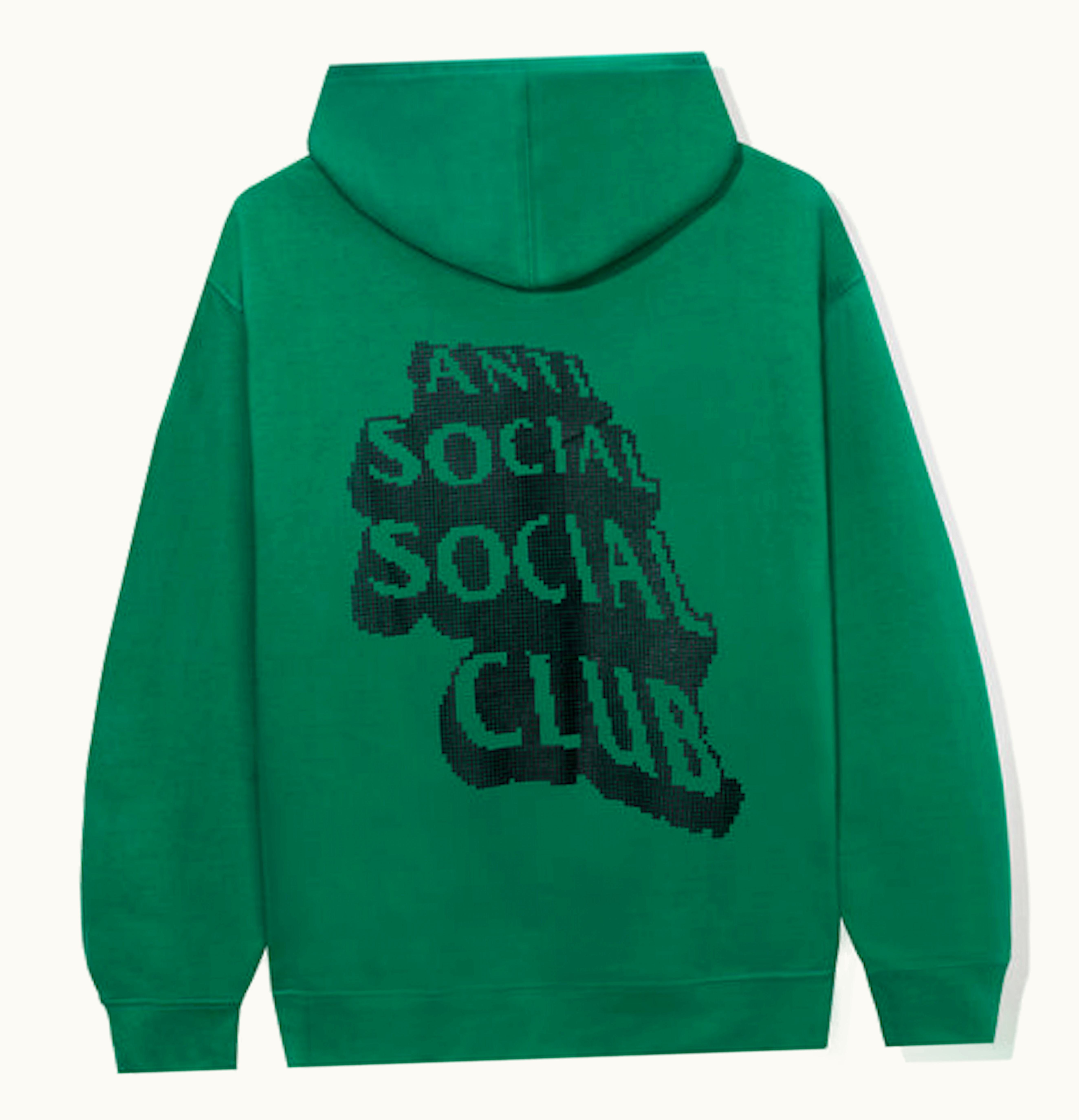 Anti Social Social Club Anti Social Social Club 15 Hoodie Green