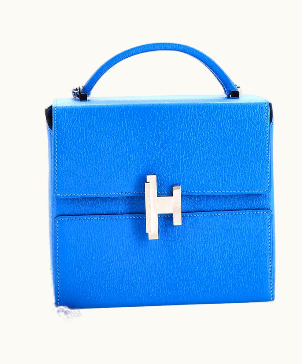 Hermes Cinhetic Top Handle Bag Chevre Mysore UZ0614005