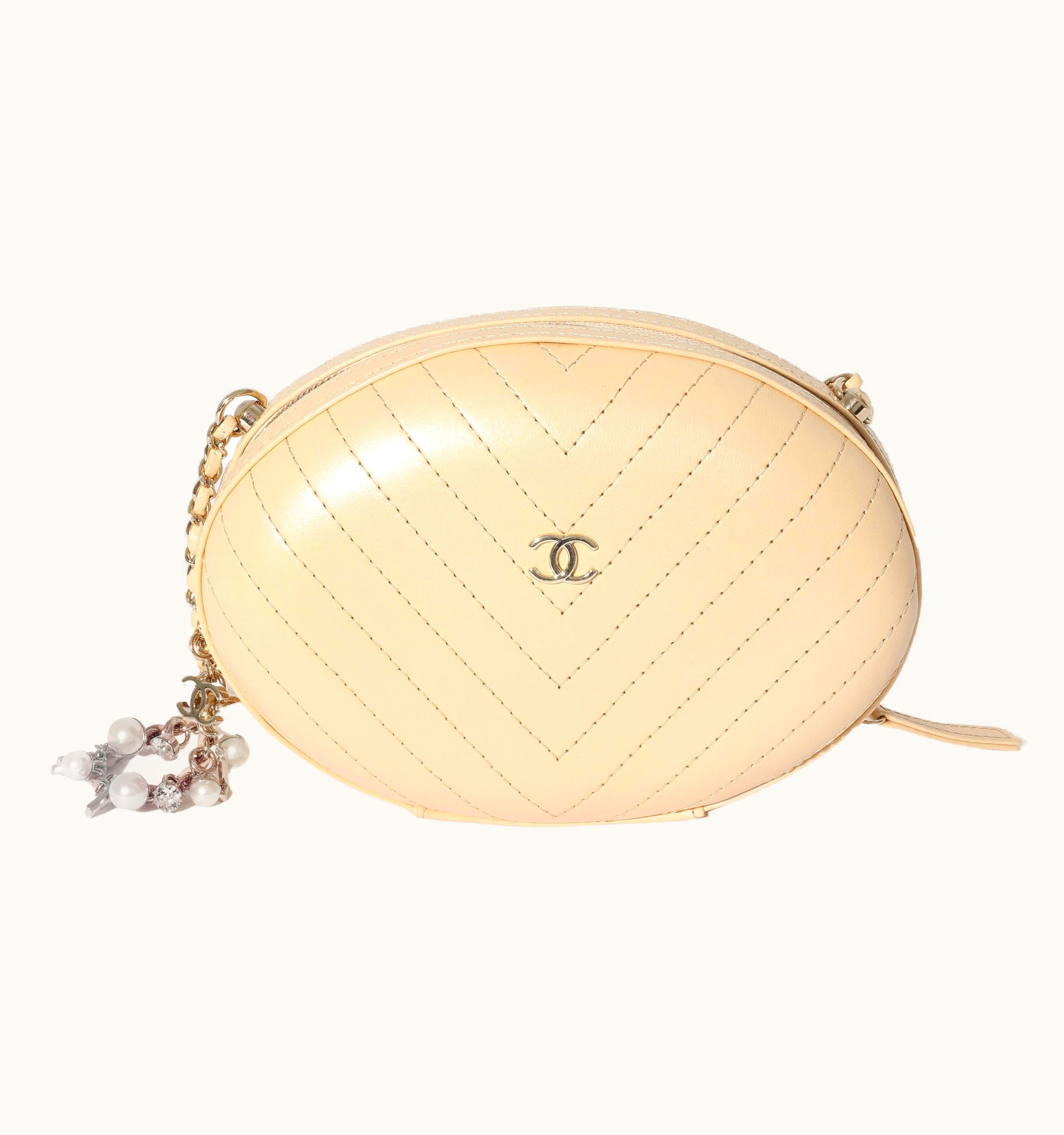 Chanel Chanel Beige Chevron Leather City Evening Box Bag UZ0614072