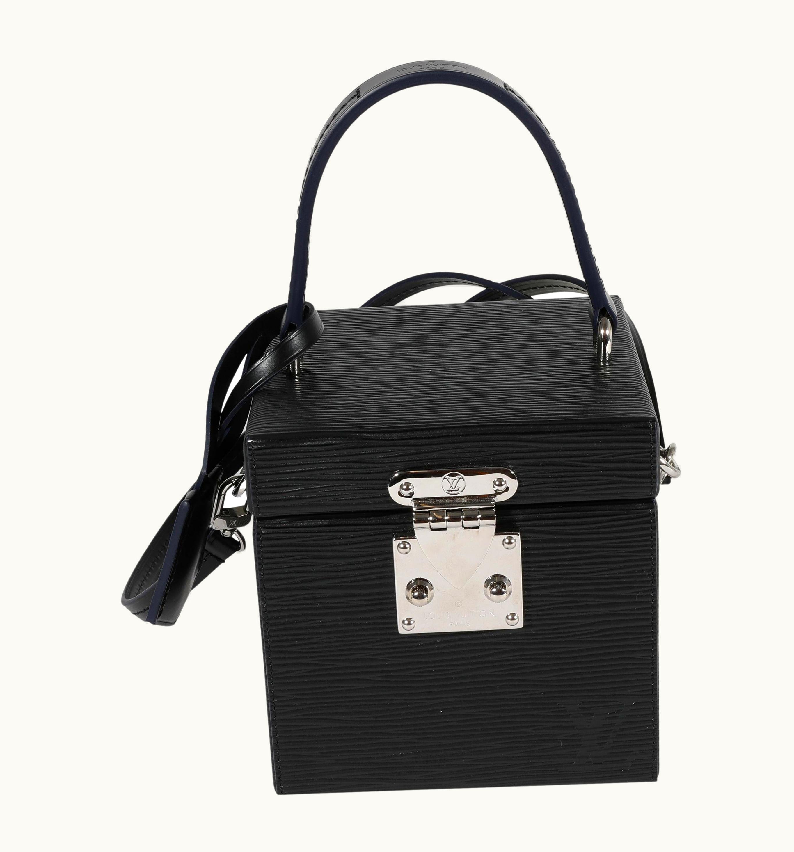 Louis Vuitton Noir Epi Leather Bleecker Box UZ0614305