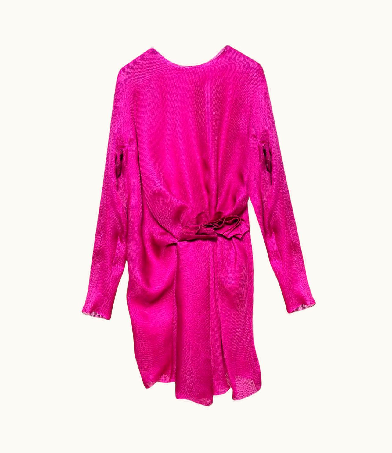 Lanvin Fuchsia Color Dress Fr