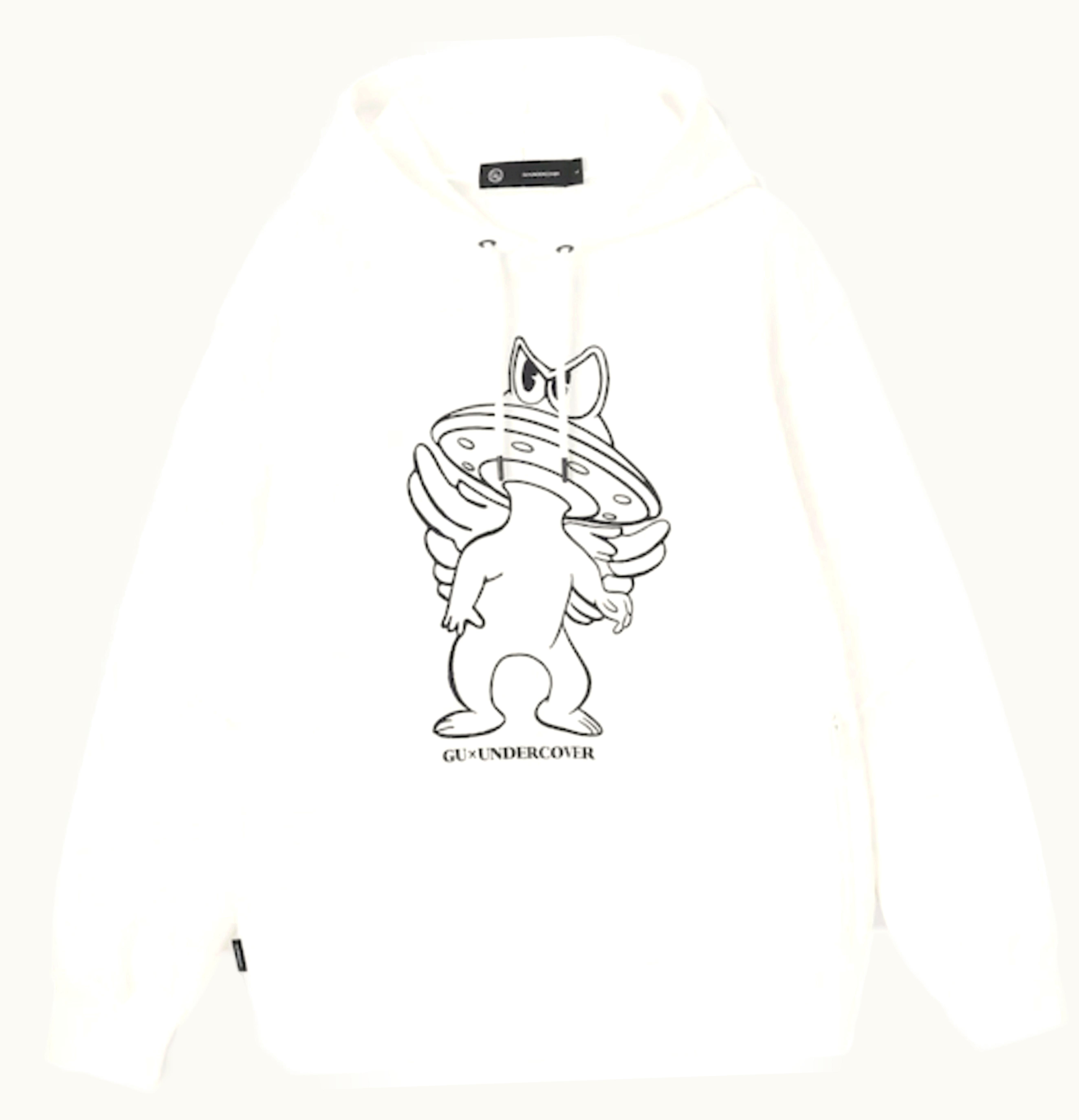 Uniqlo Uniqlo GU x Undercover Graphic Hoodie White