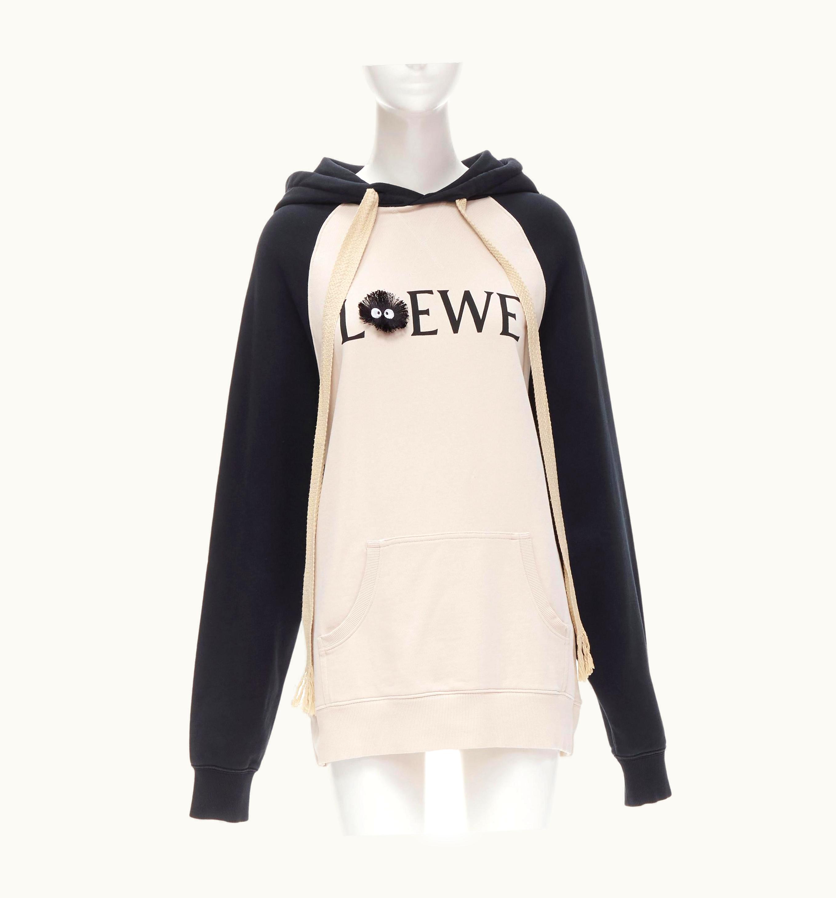 Loewe Studio Ghibli 2021 Dust Bunny Susuwatari Oversized Hoodie