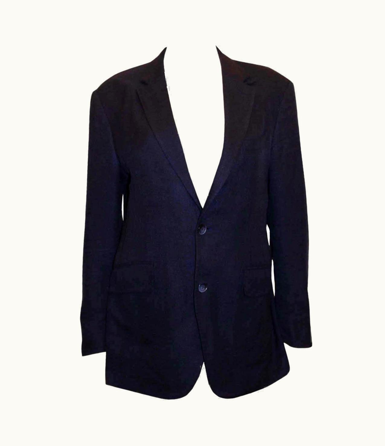 Loro Piana S/SHacketts Mens Blue Jacket