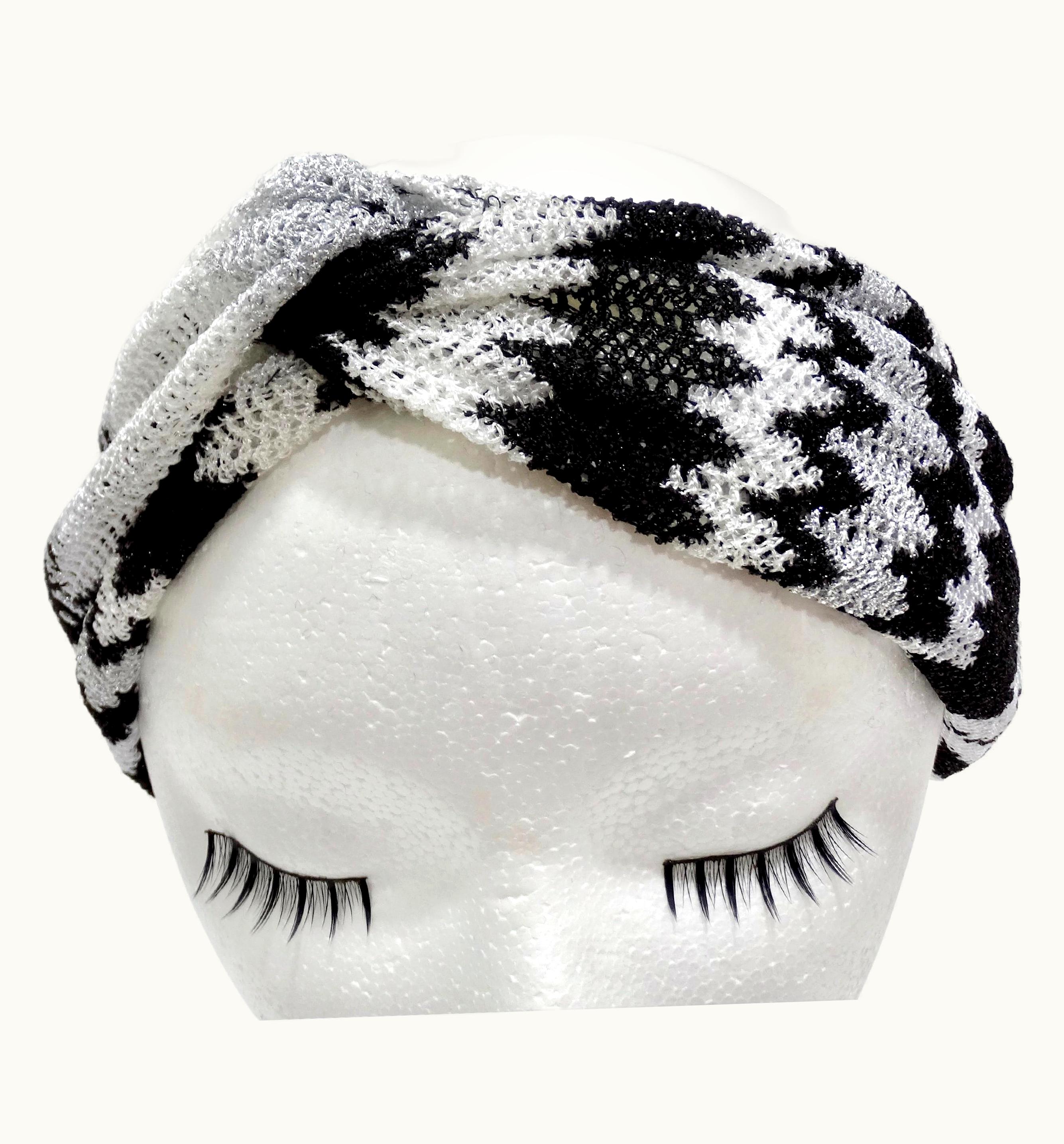 Missoni Missoni Multi-Color Knit Knotted Headband UZ0615189