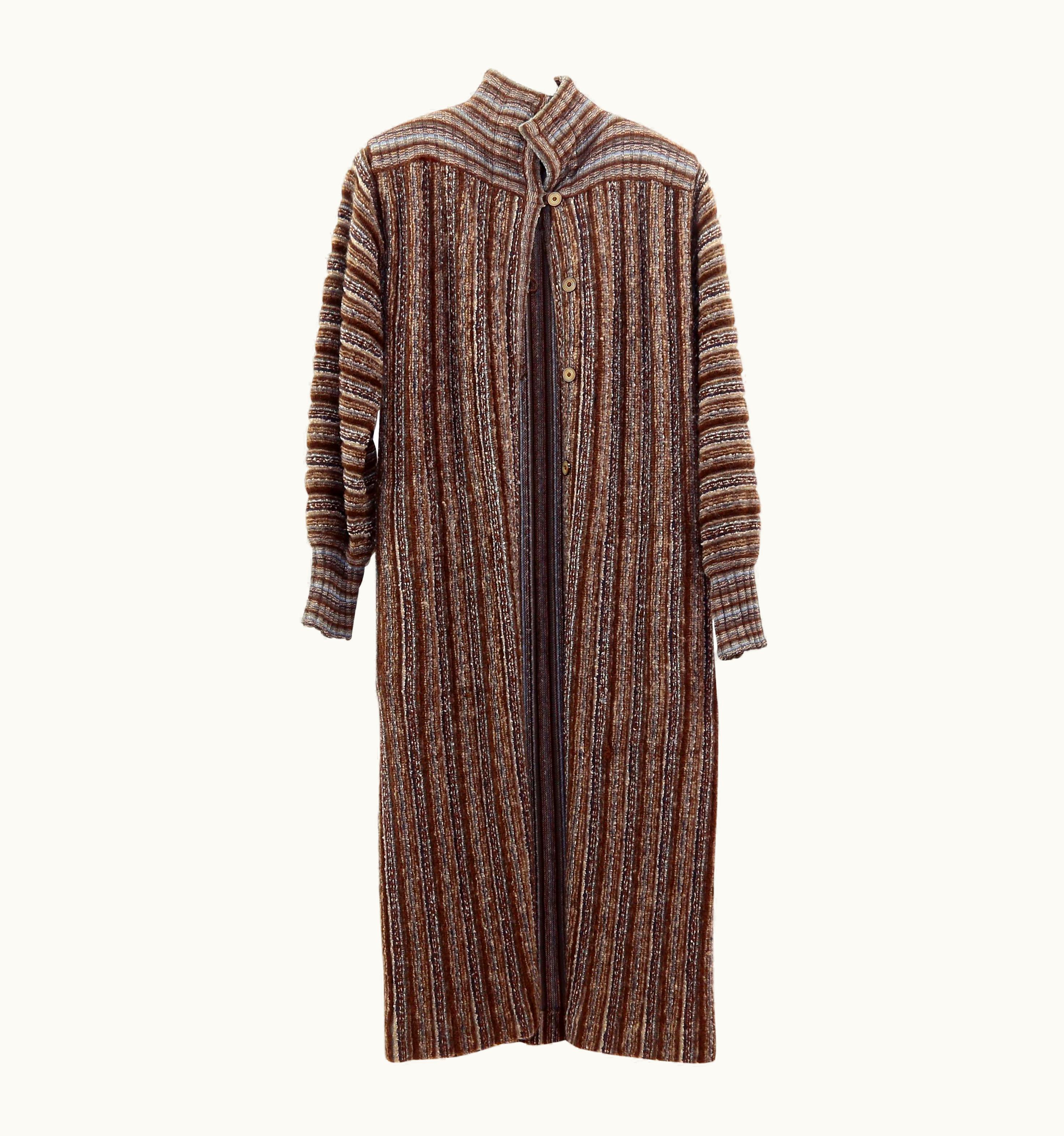 Missoni Missoni Vintage Long Wool Woman' Coat Italy