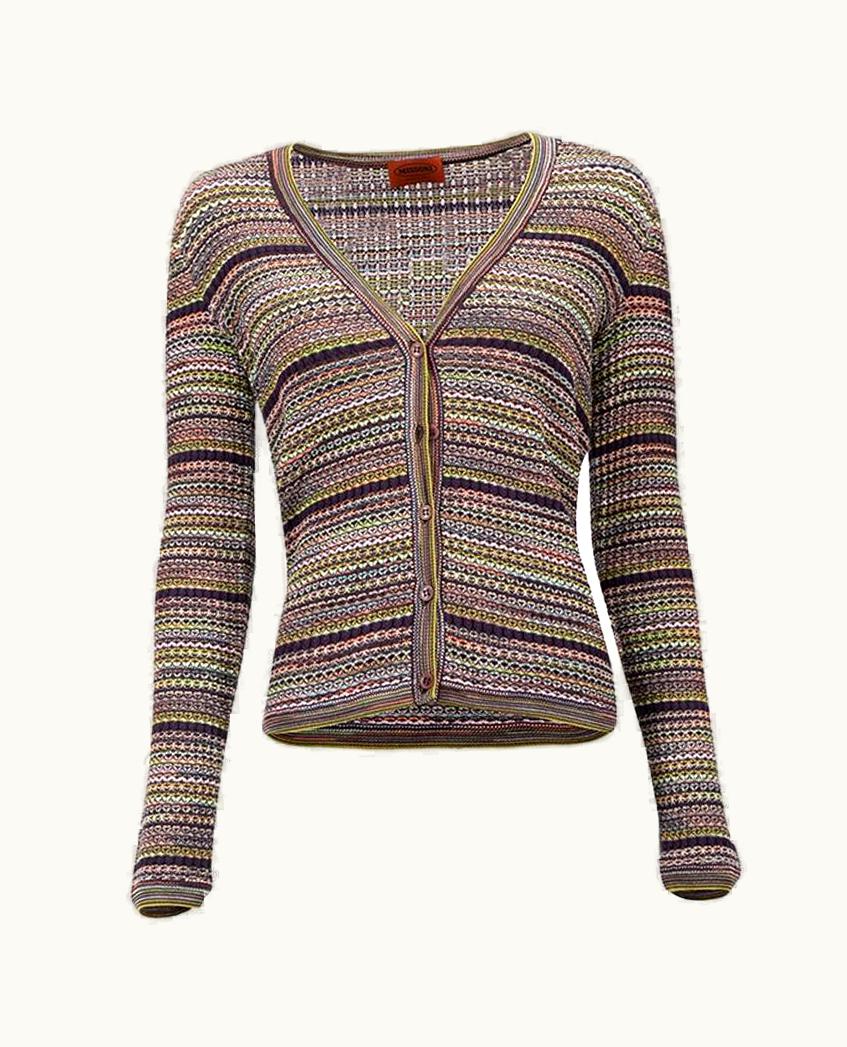 Missoni Missoni Women' Wool & Silk Blend Striped Cardigan