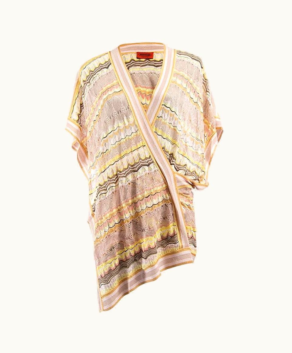 Missoni Missoni Women' Pink Wrap Thin Knit Top