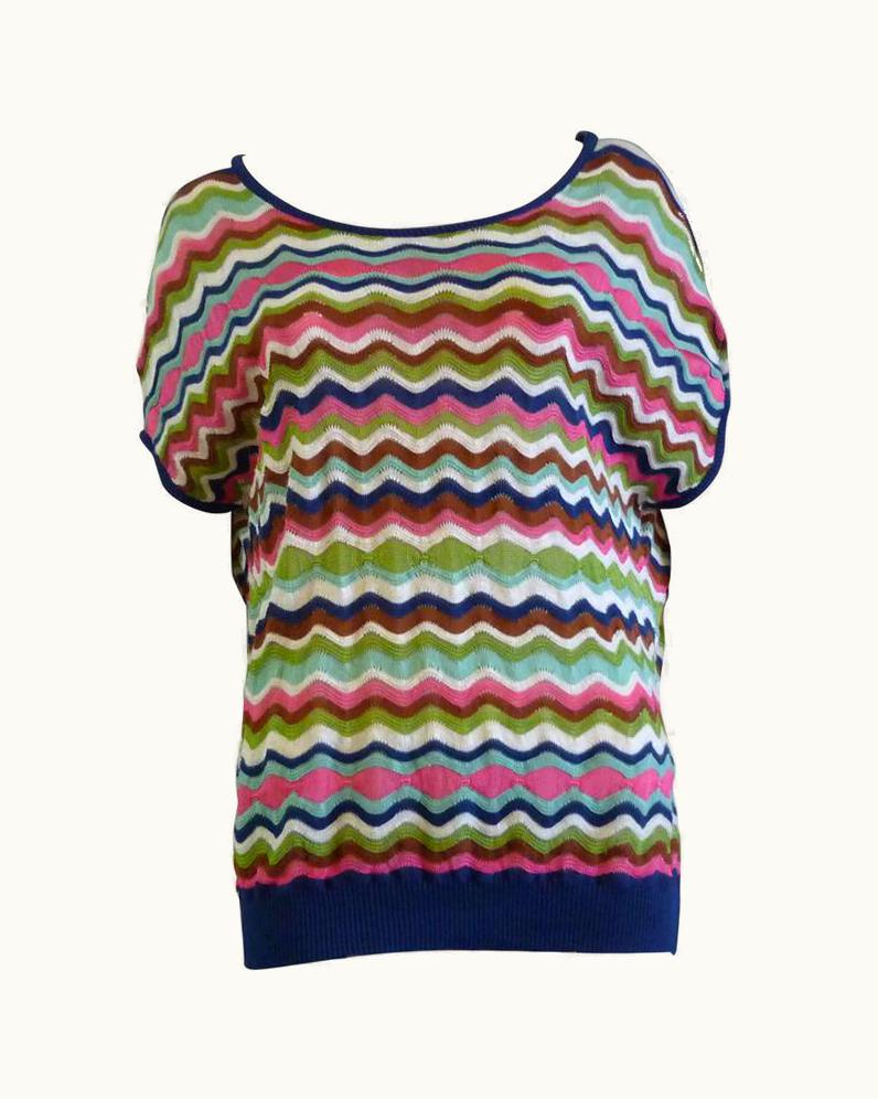 Missoni Missoni Oversize Look Cotton Blend Top