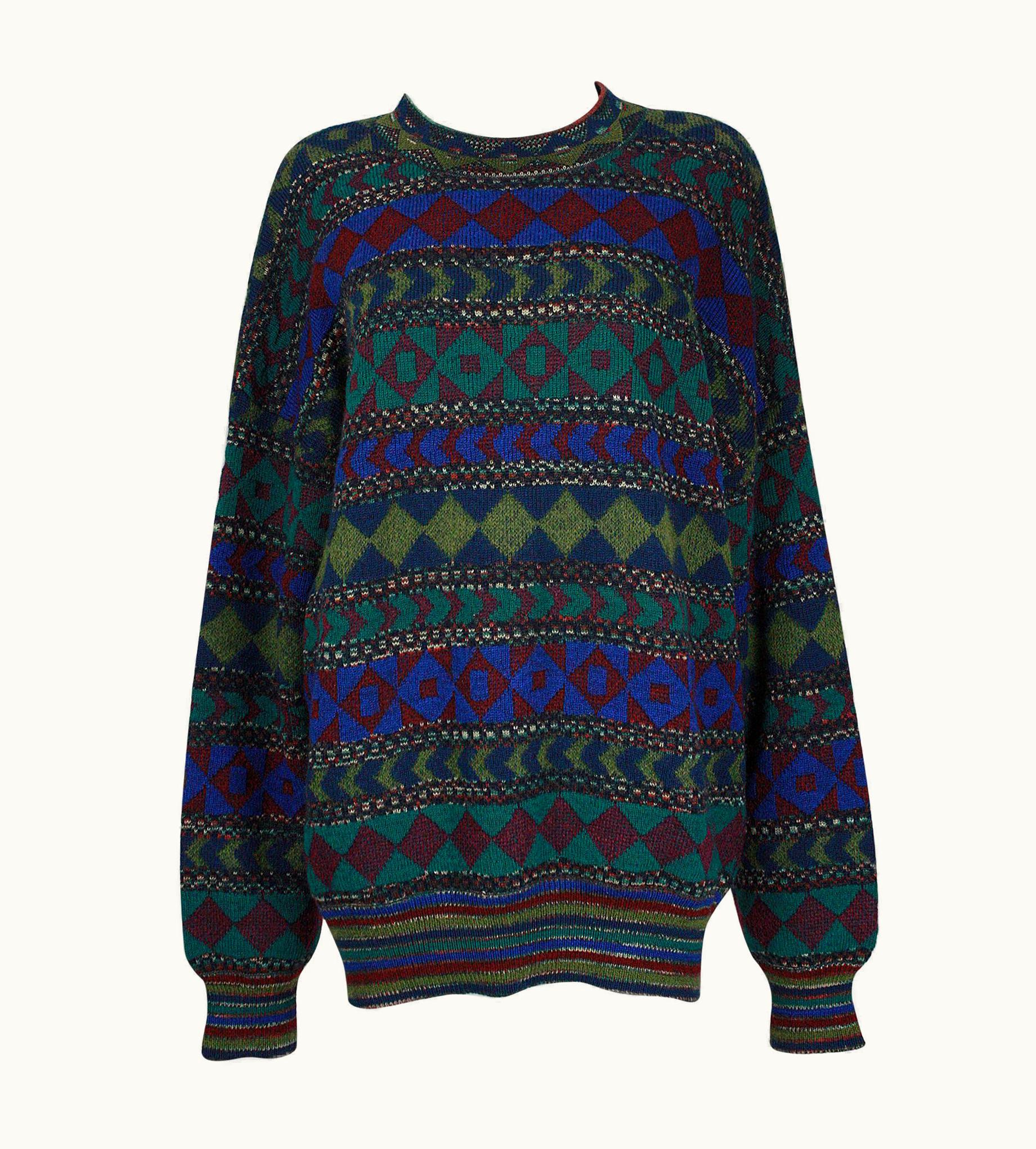 Missoni Missoni Multicolor Abstract Sweater